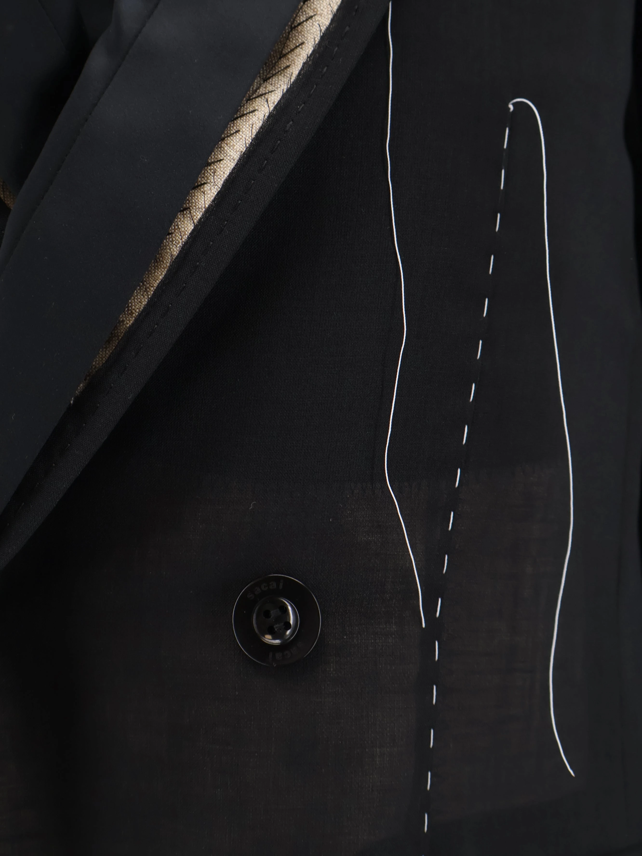 Silk and organza blazer.webp