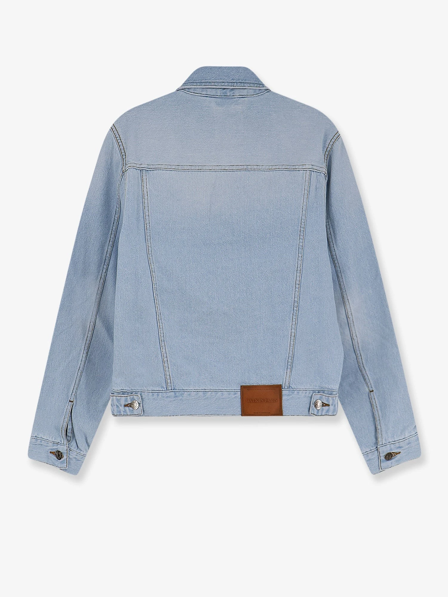 Postman blue denim jacket.webp