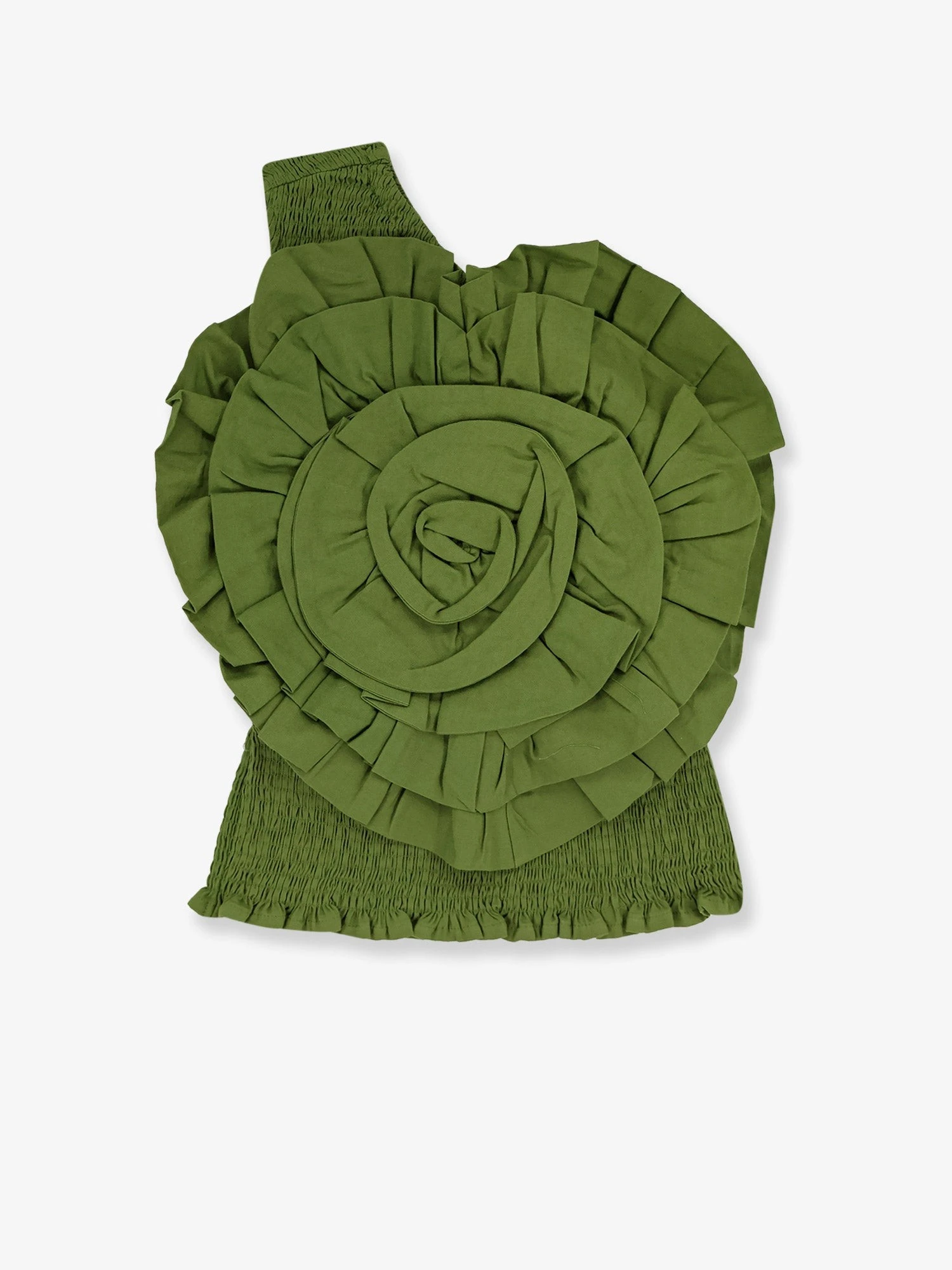 Green linen and viscose top.webp