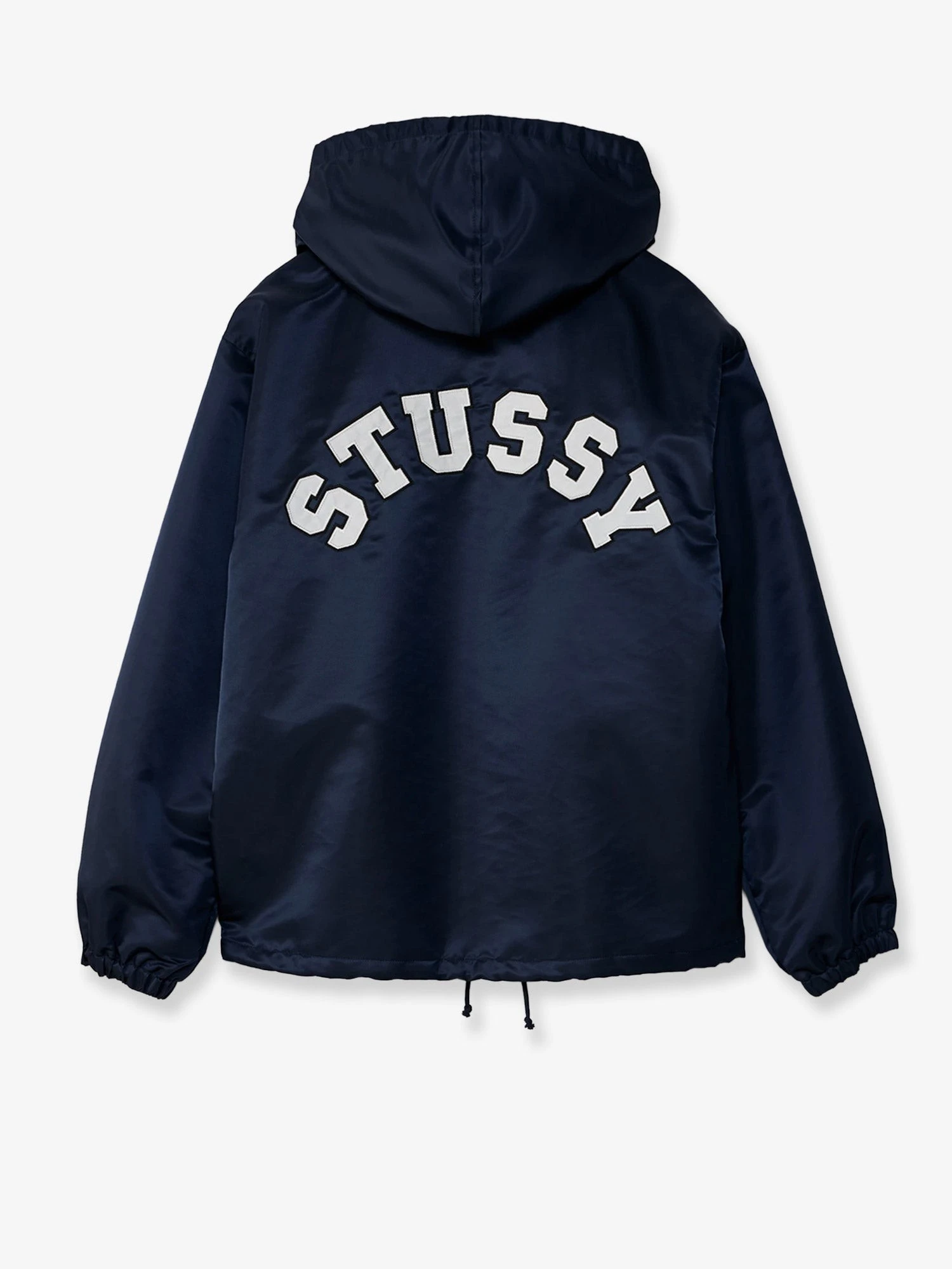 Nylon jacket with back lettering logo.webp