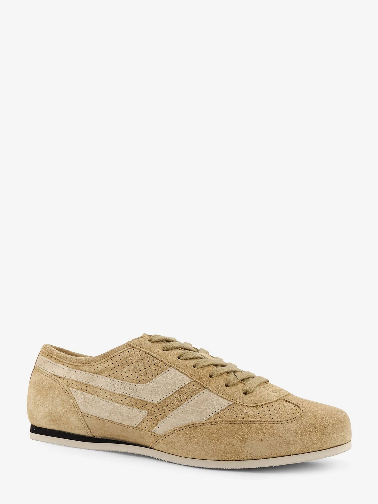 Brook suede sneakers with engraved logo on the side.webp
