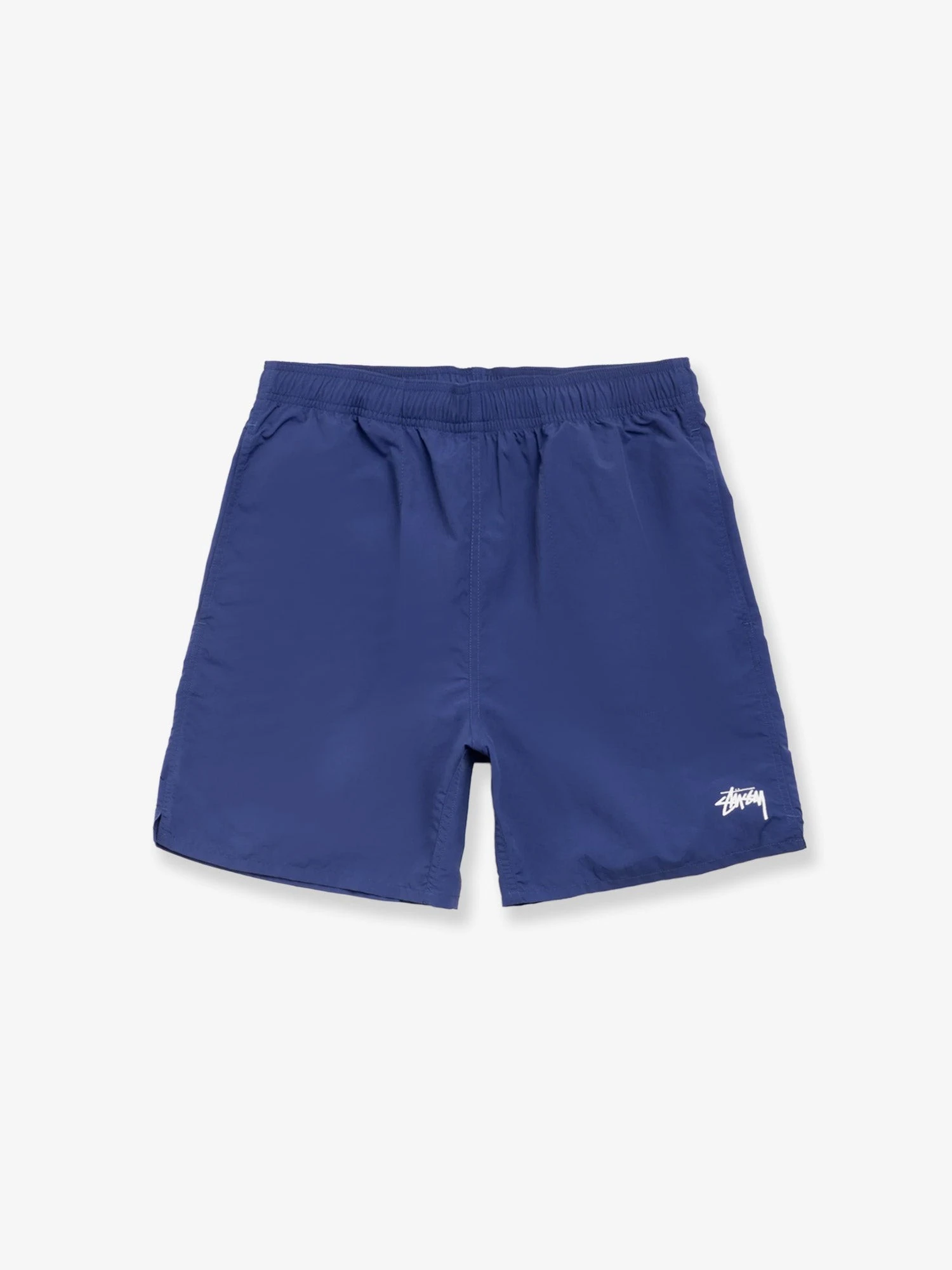 Nylon swim trunks with logo.webp