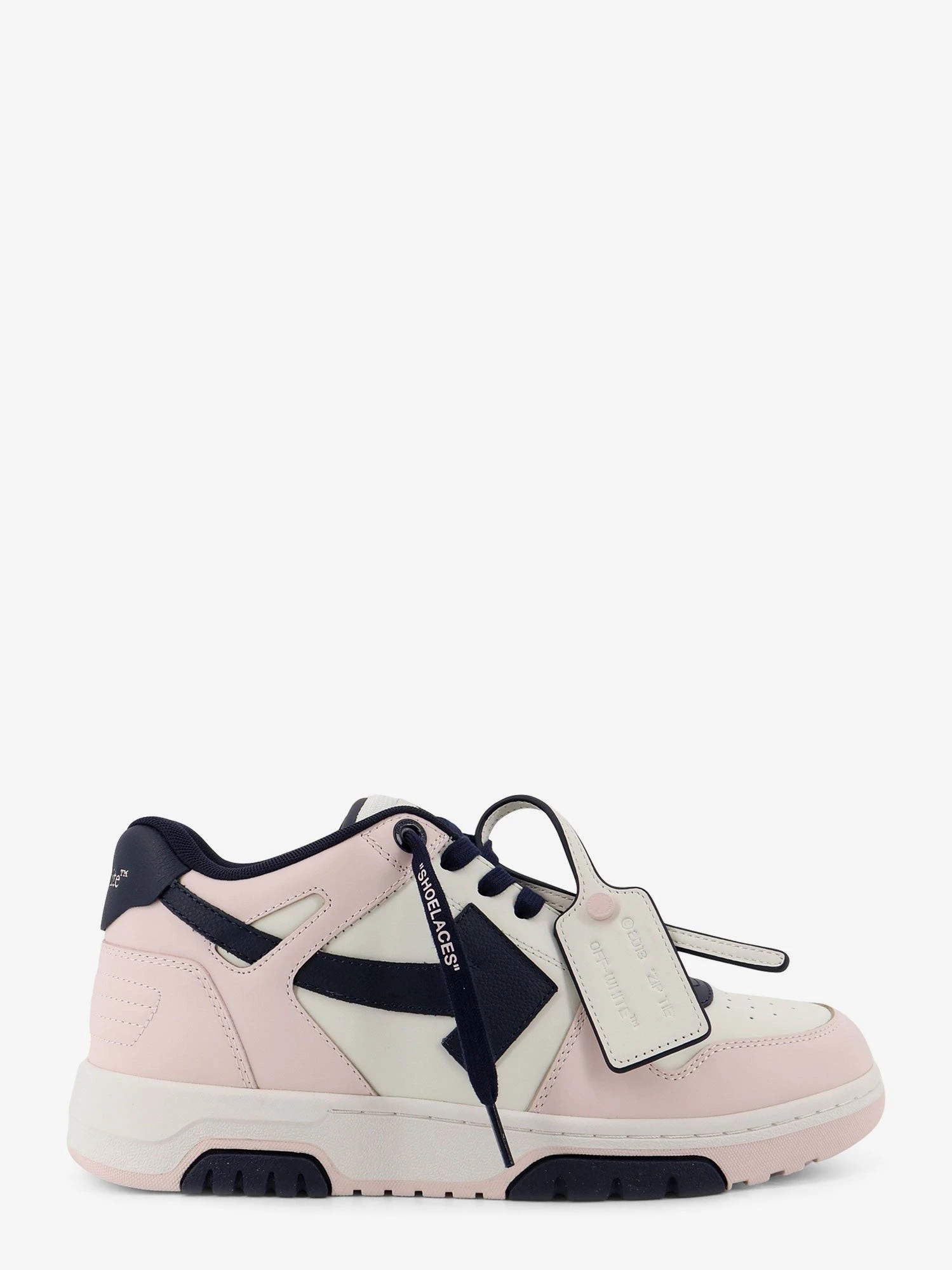 Out of Office leather sneakers with iconic logo on the side.webp