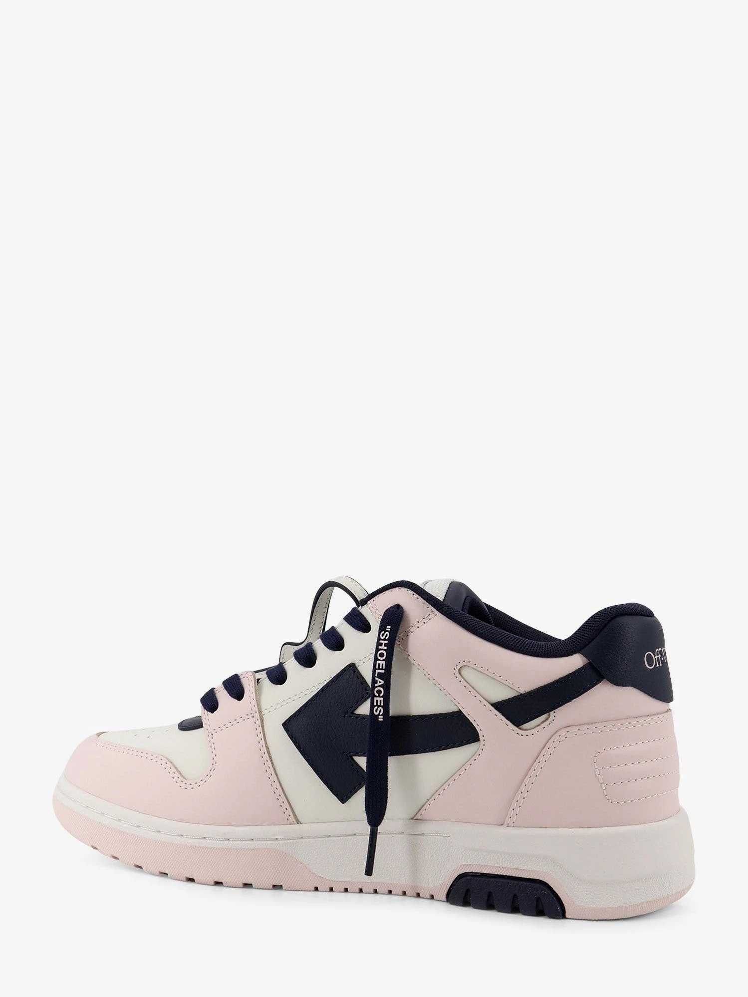 Out of Office leather sneakers with iconic logo on the side.webp