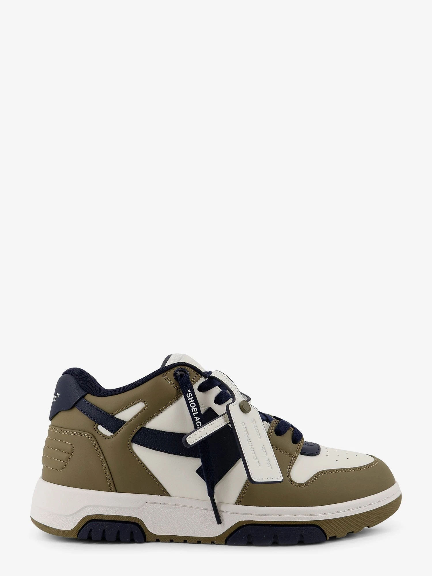 Out of Office leather sneakers with iconic side logo.webp