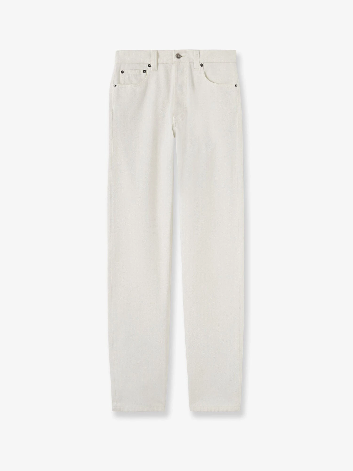 Sade white denim trousers.webp