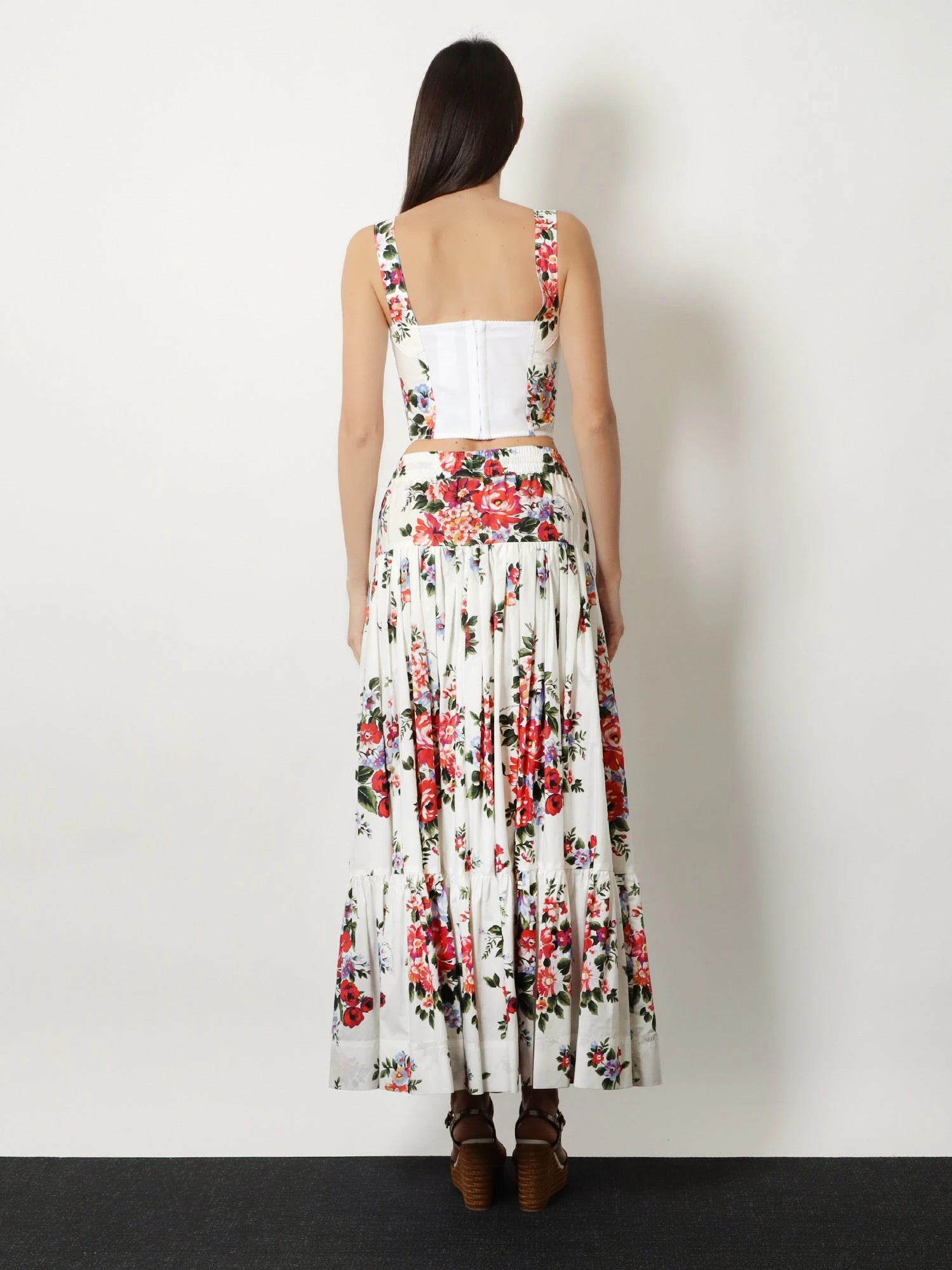 Cotton blend Bustier Top.webp