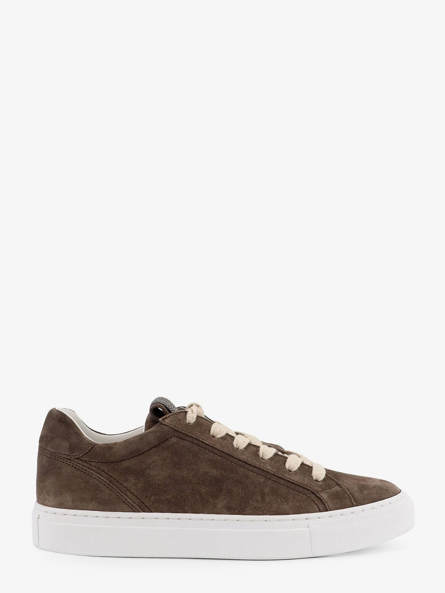 Suede sneakers with Monili detail.webp