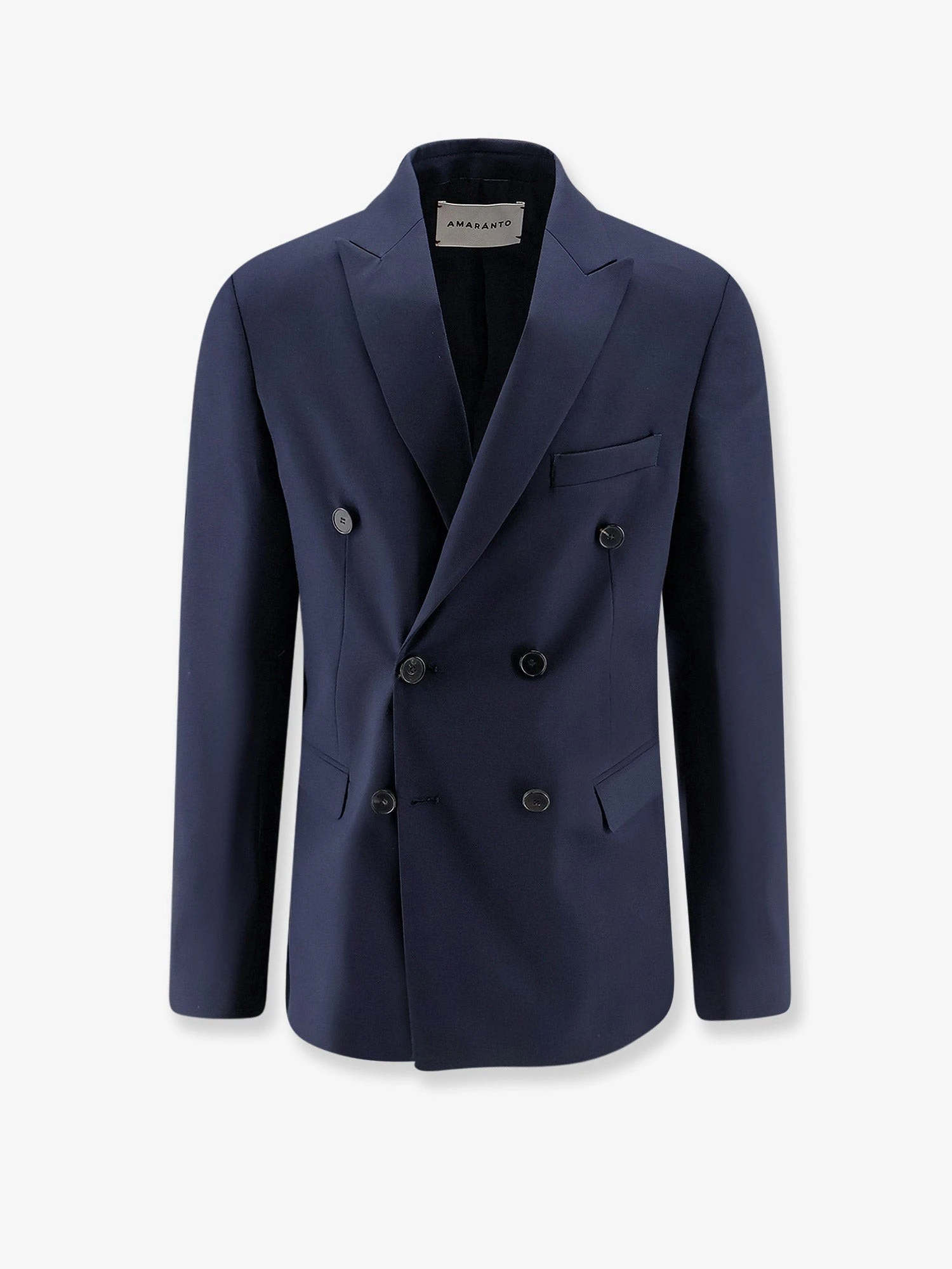 Virgin wool blend blazer.webp