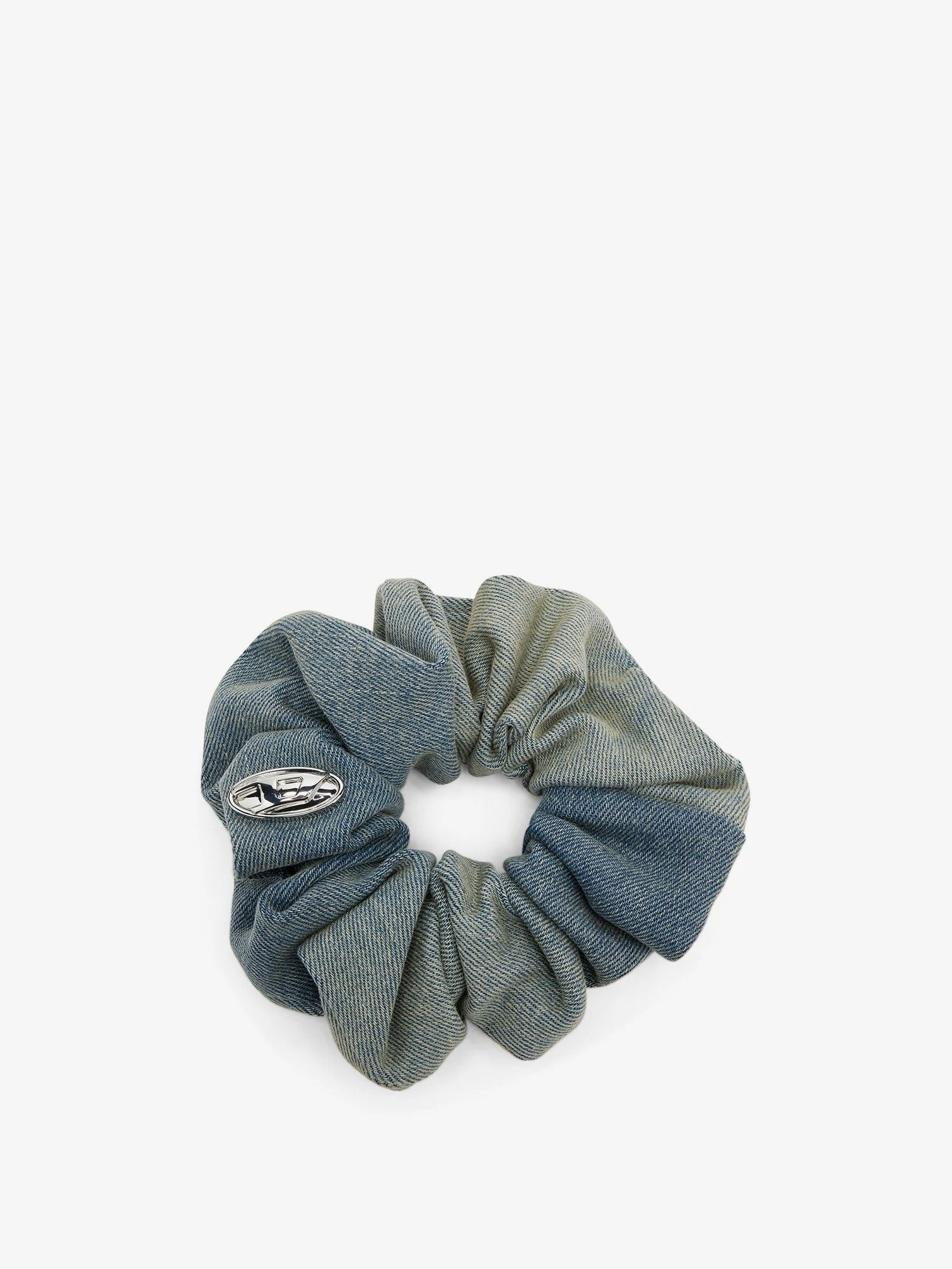 Denim Bangle Scrunchie Hair Tie.webp