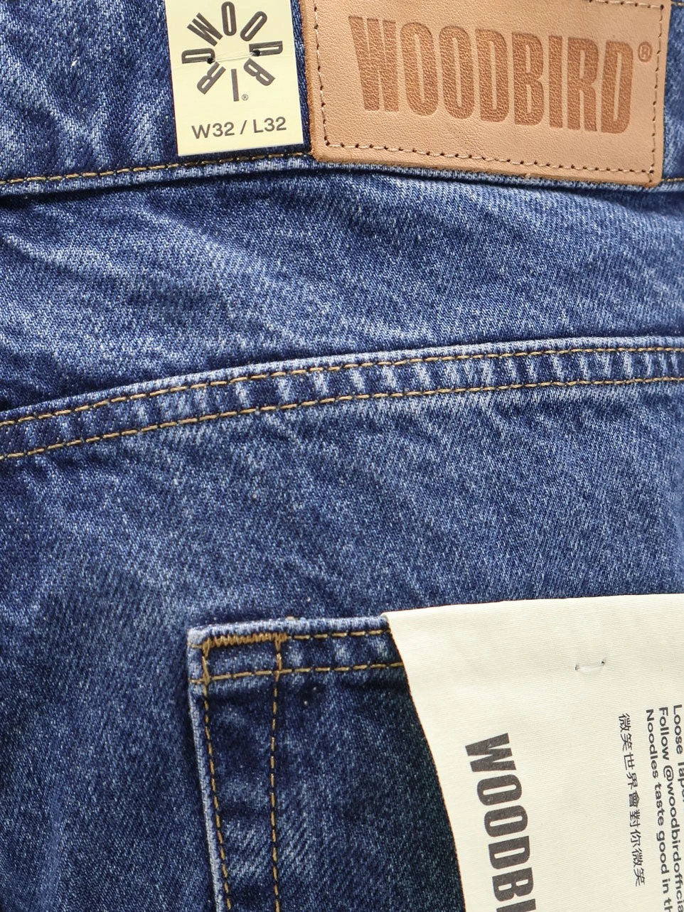 Leroy blue denim jeans.webp
