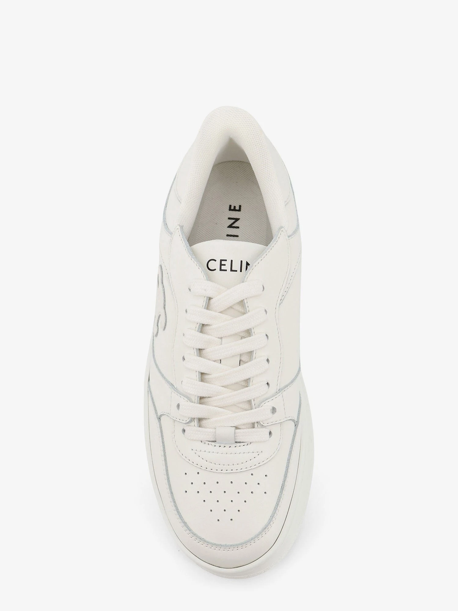 Block sneakers with side Triomphe logo.webp