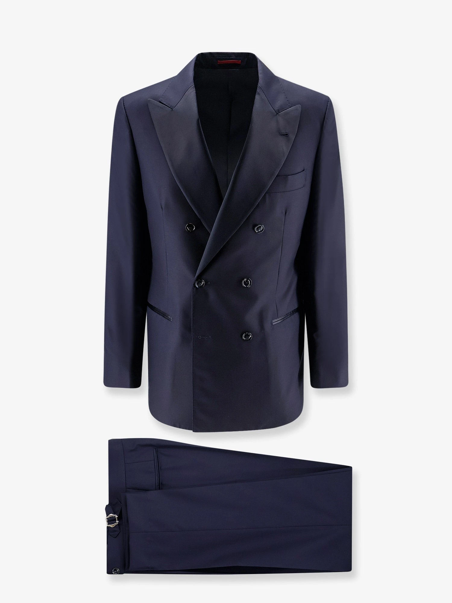Virgin wool and silk tuxedo