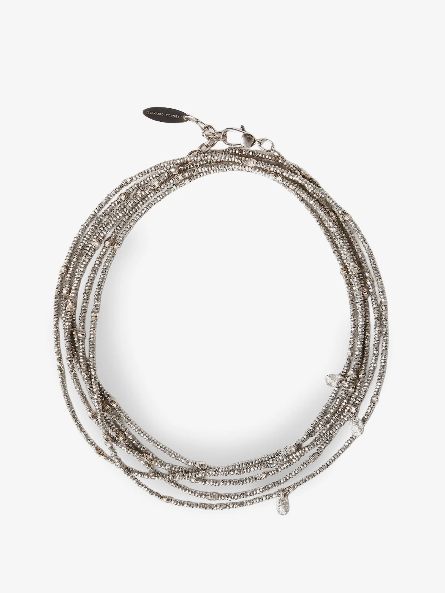 Wrap hematite and 925 Sterling silver bracelet.webp