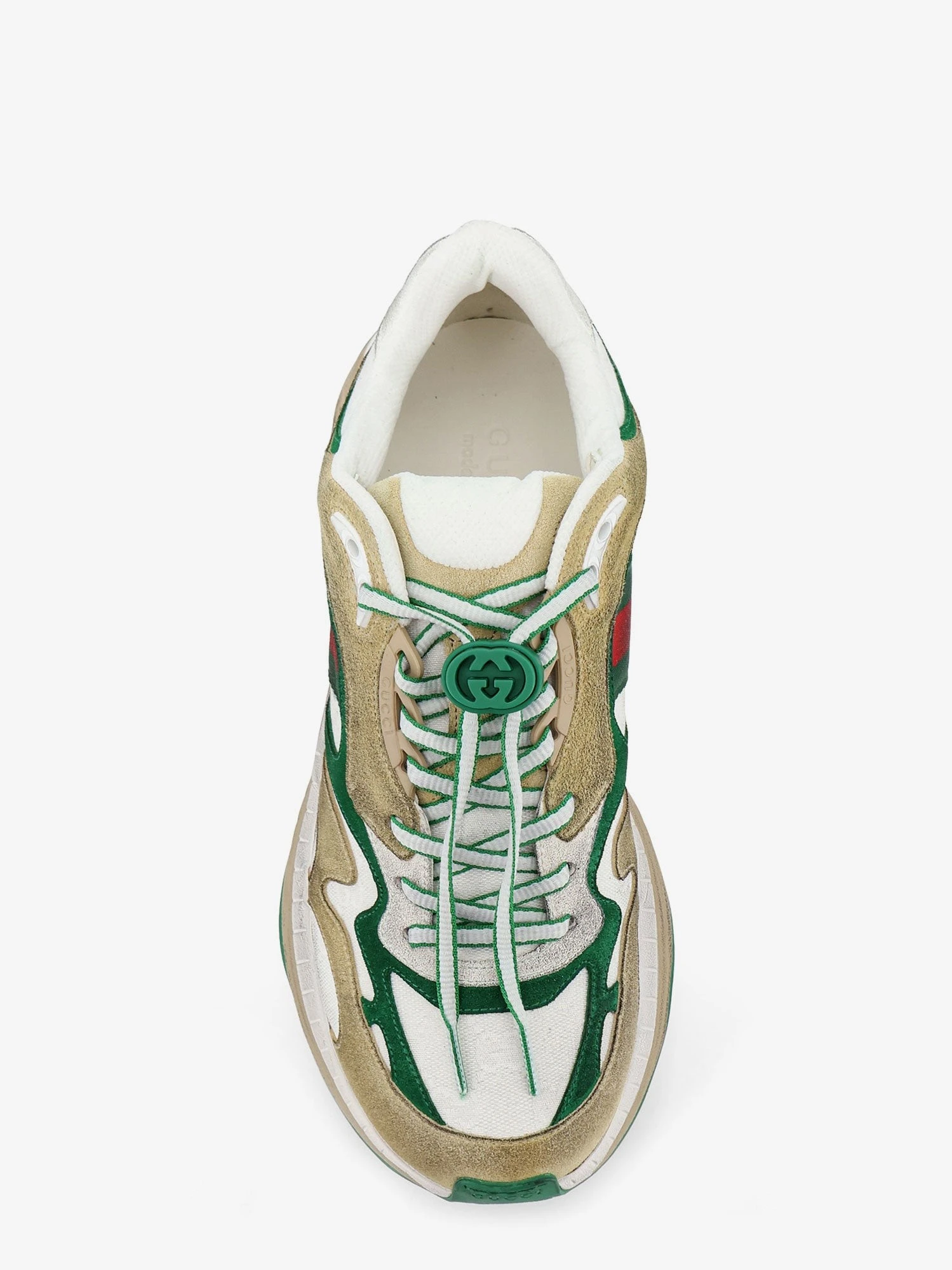 Suede sneakers with side Web detail.webp