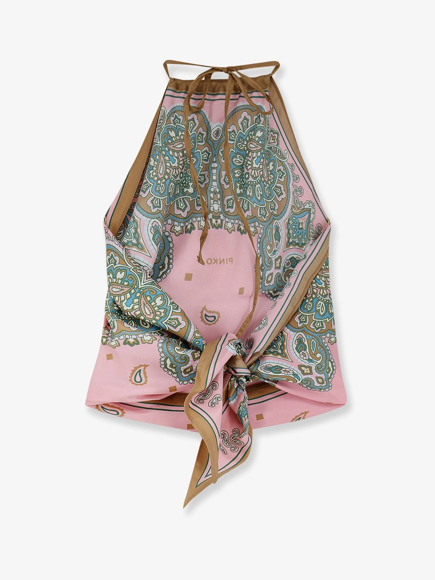 Viscose and silk blend Synchro top.webp