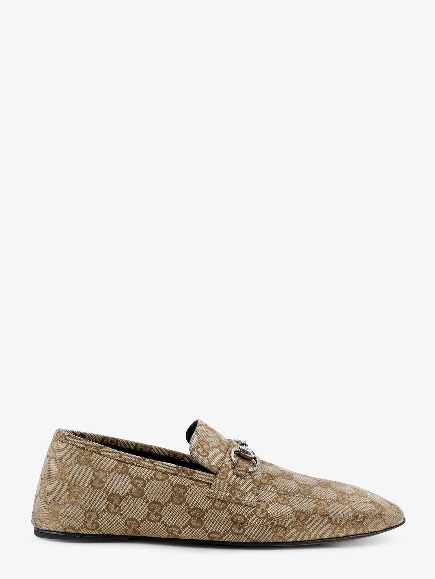 Vintage-effect GG fabric loafers.webp
