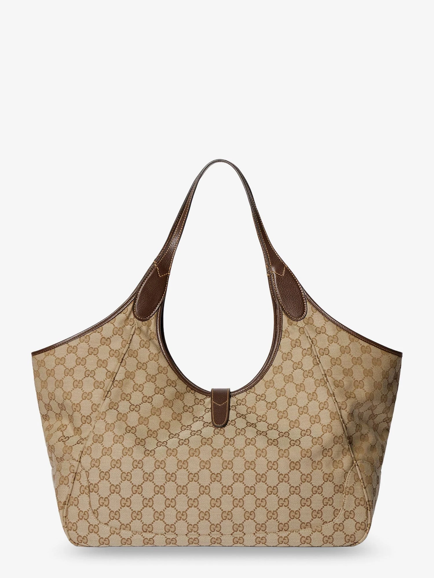 Mercato GG fabric shopping bag.webp