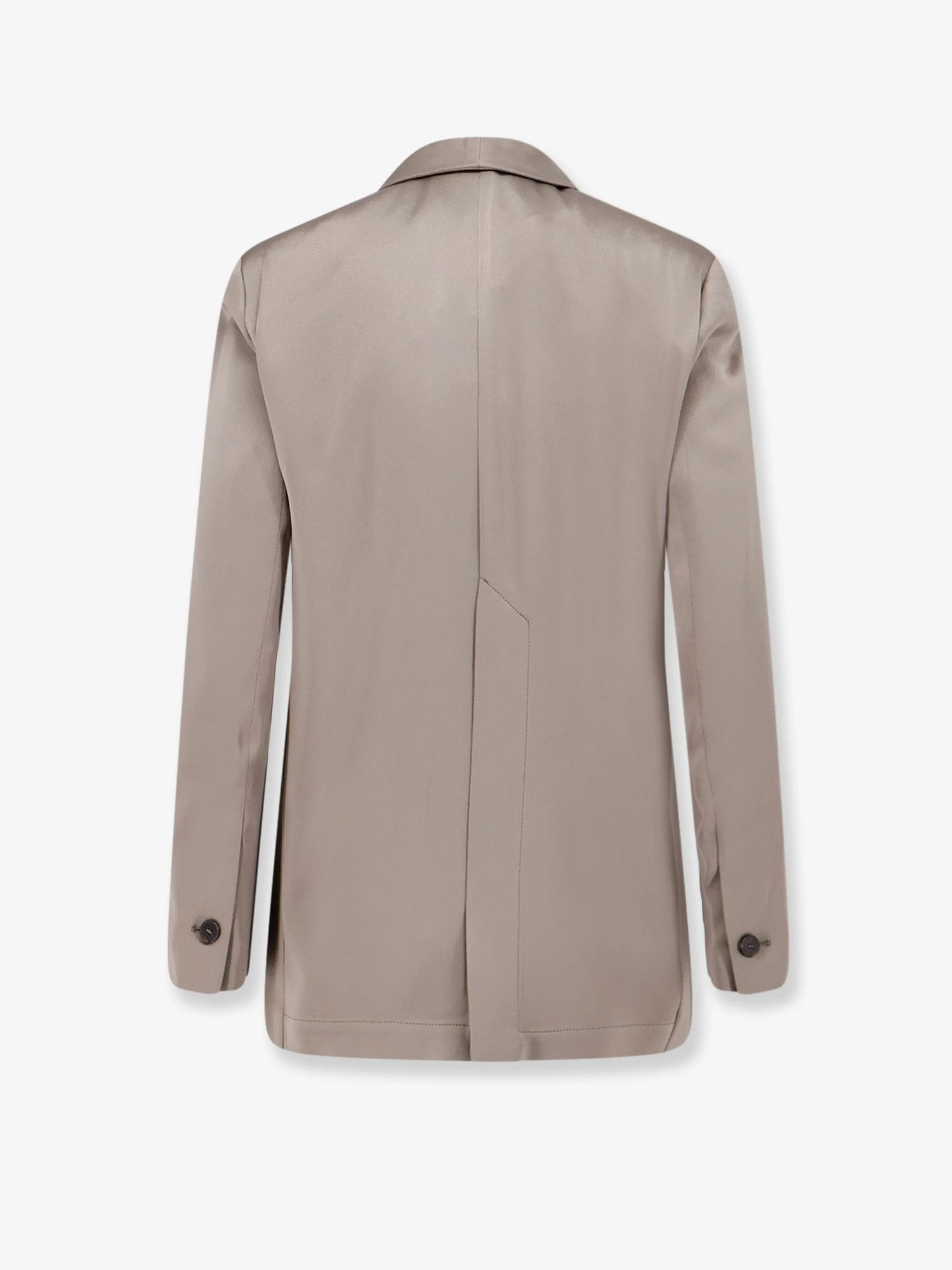 Single-breasted satin blazer.webp