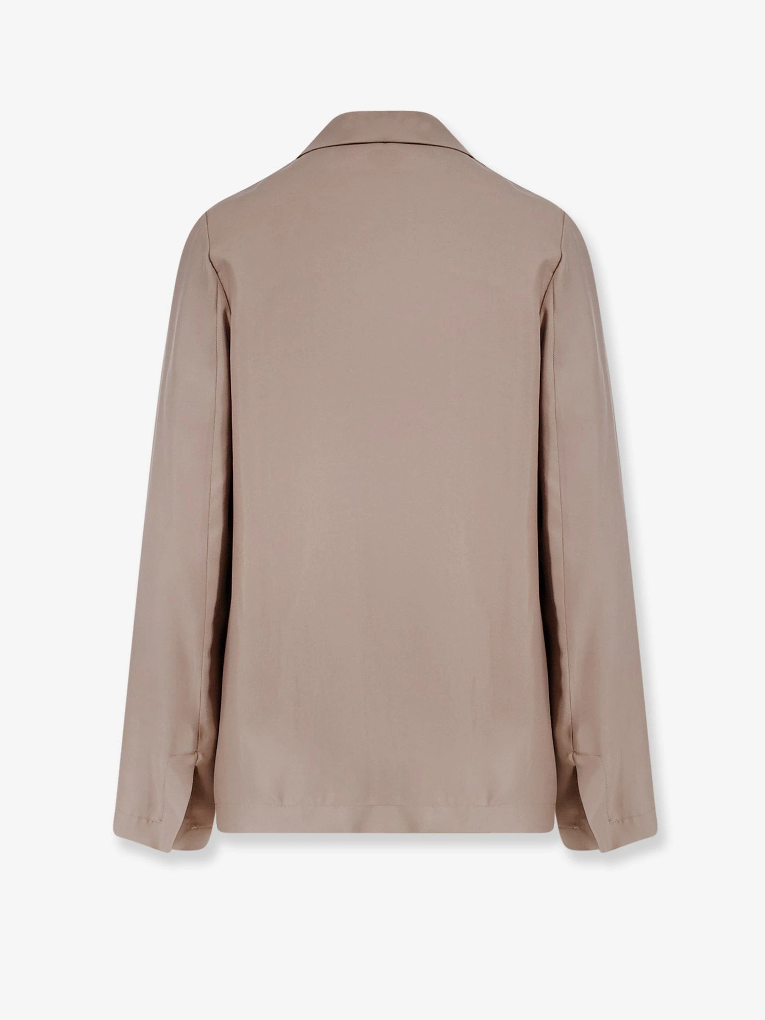 Double-breasted silk blazer.webp