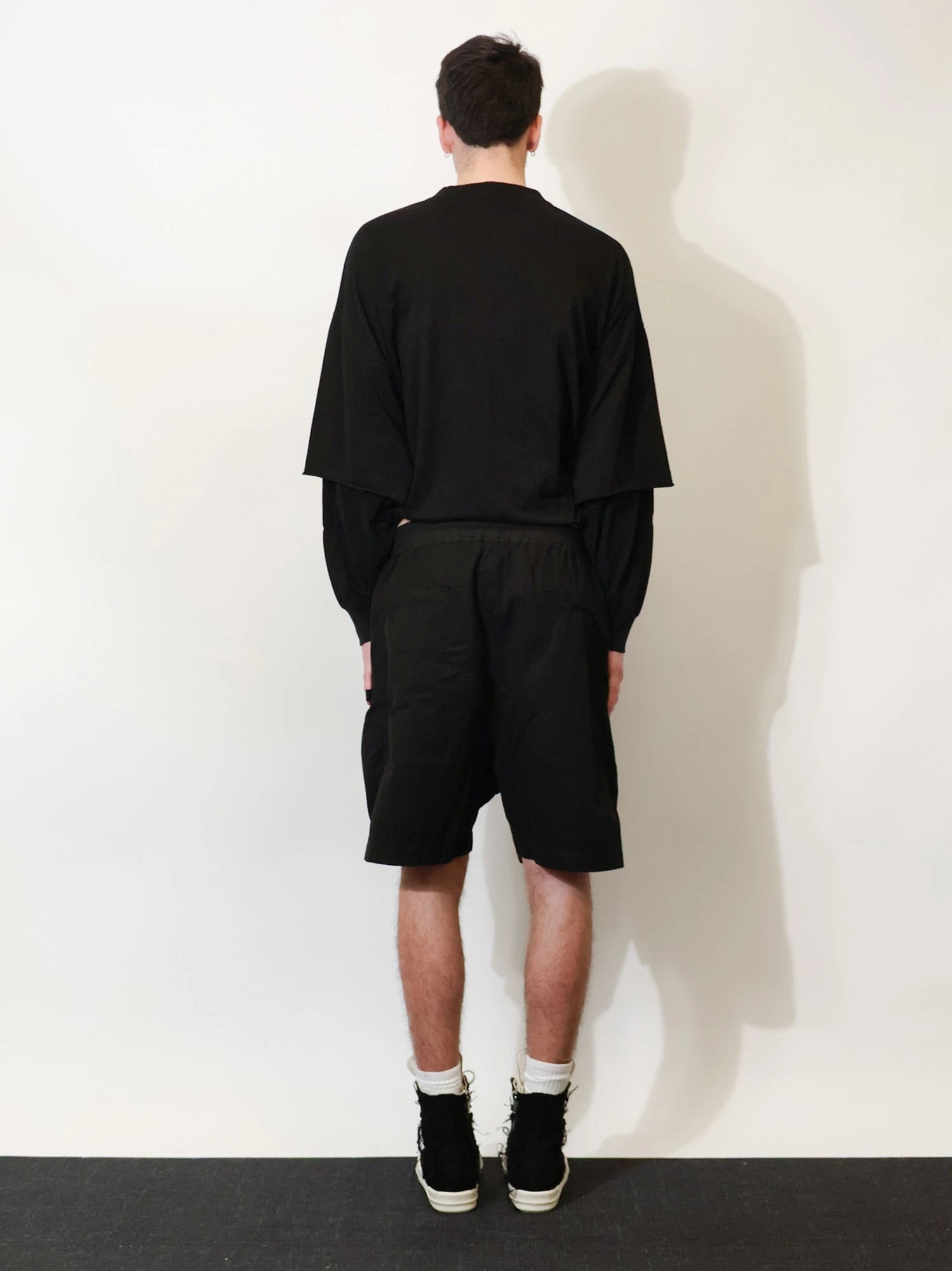 Denim cargo Bermuda shorts.webp