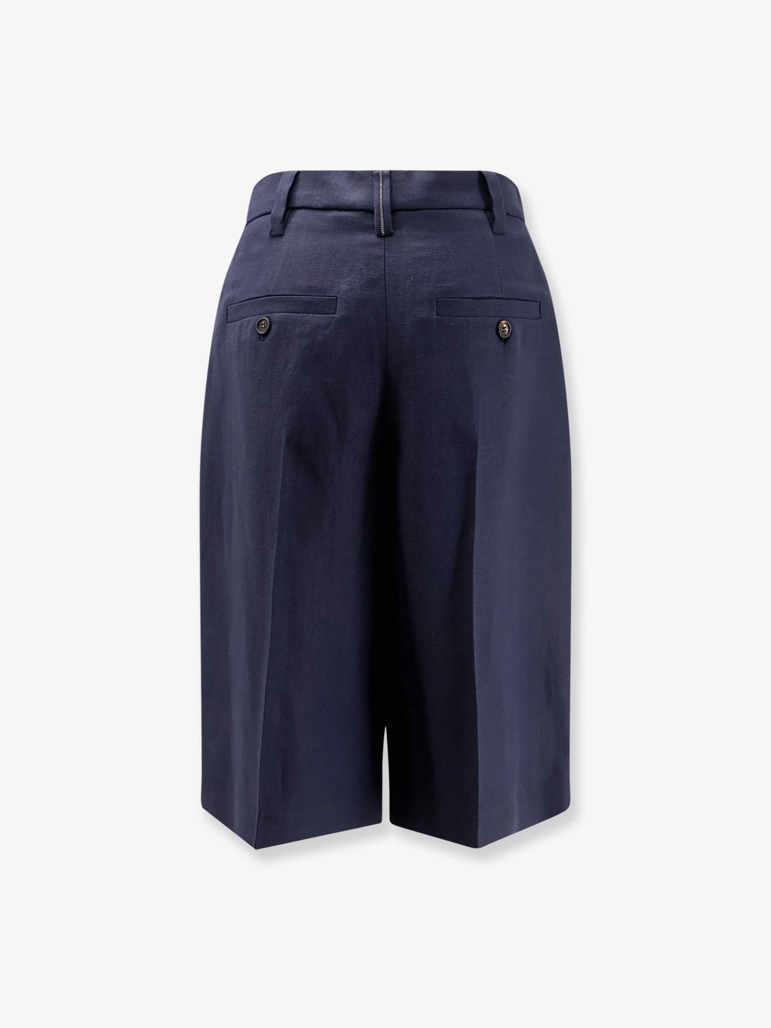 Viscose and linen bermuda shorts.webp