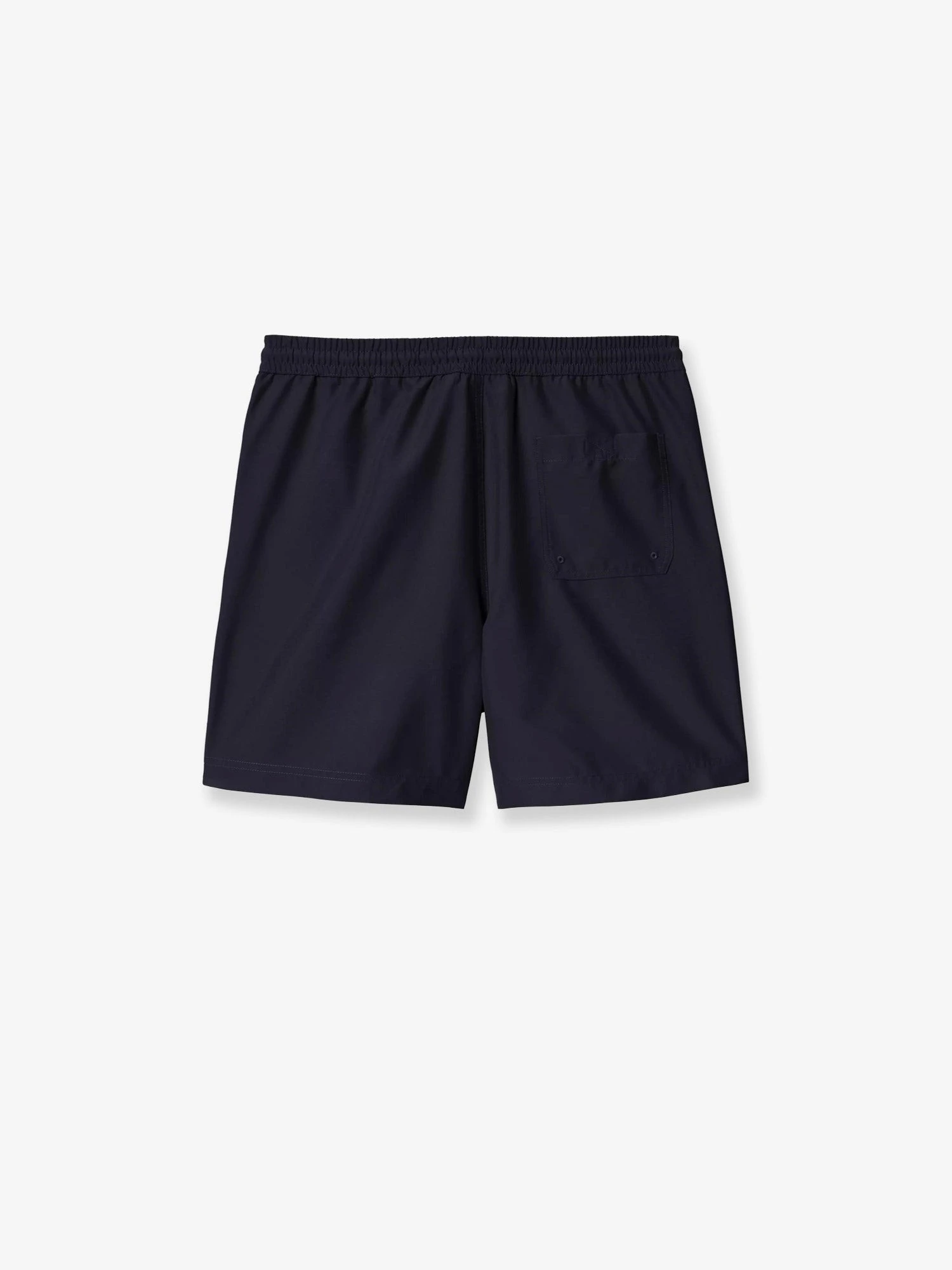 Nylon swim trunks with contrasting embroidered logo.webp