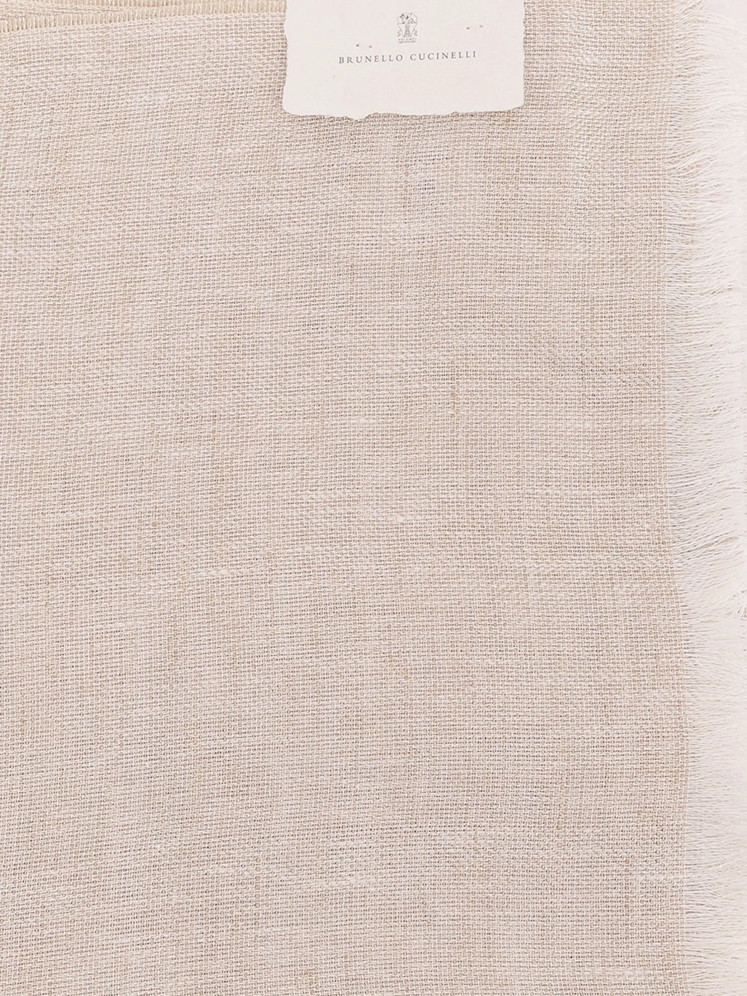 Sparkling linen scarf