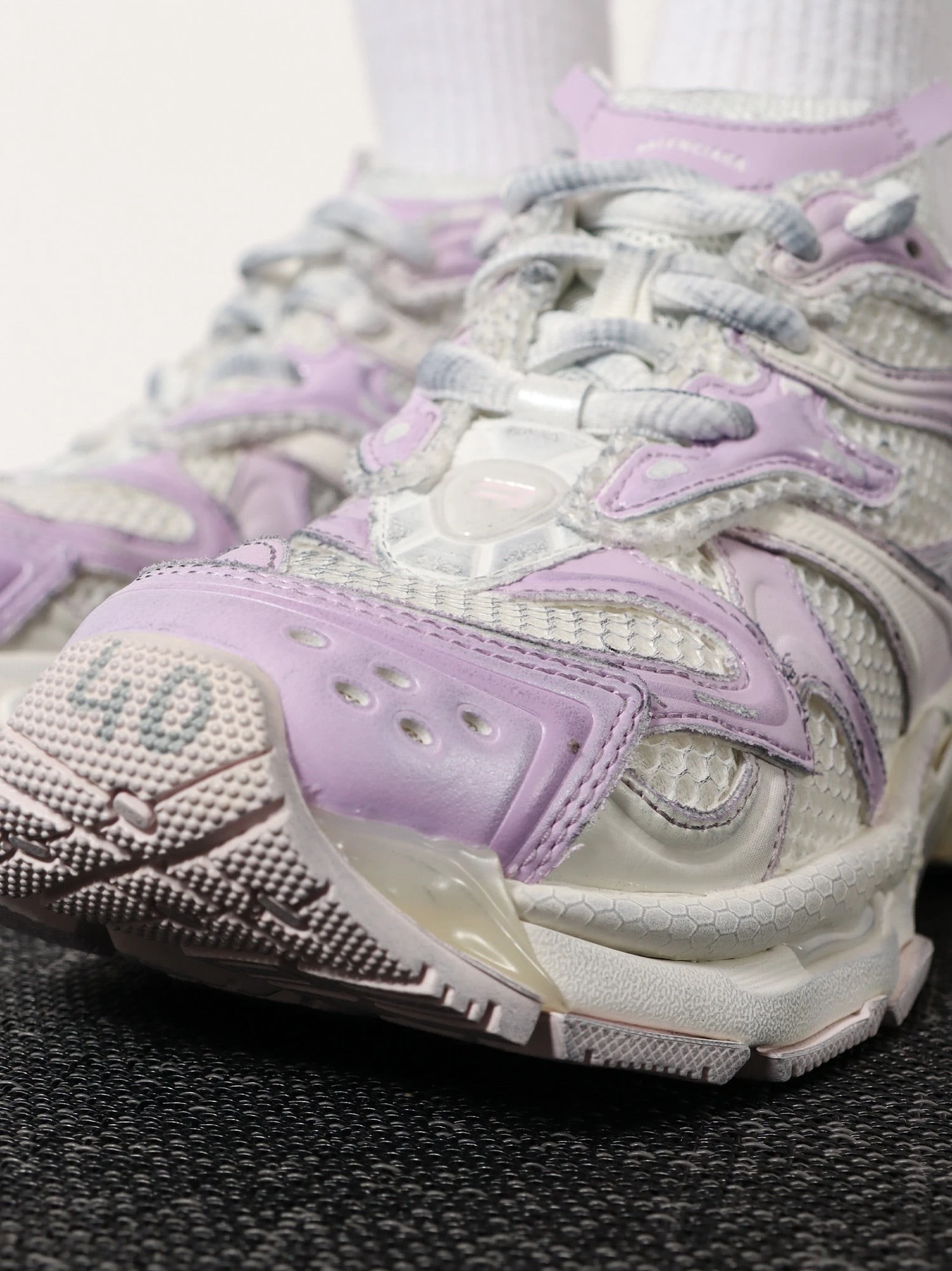 Nylon and mesh Runner 2 sneakers.webp
