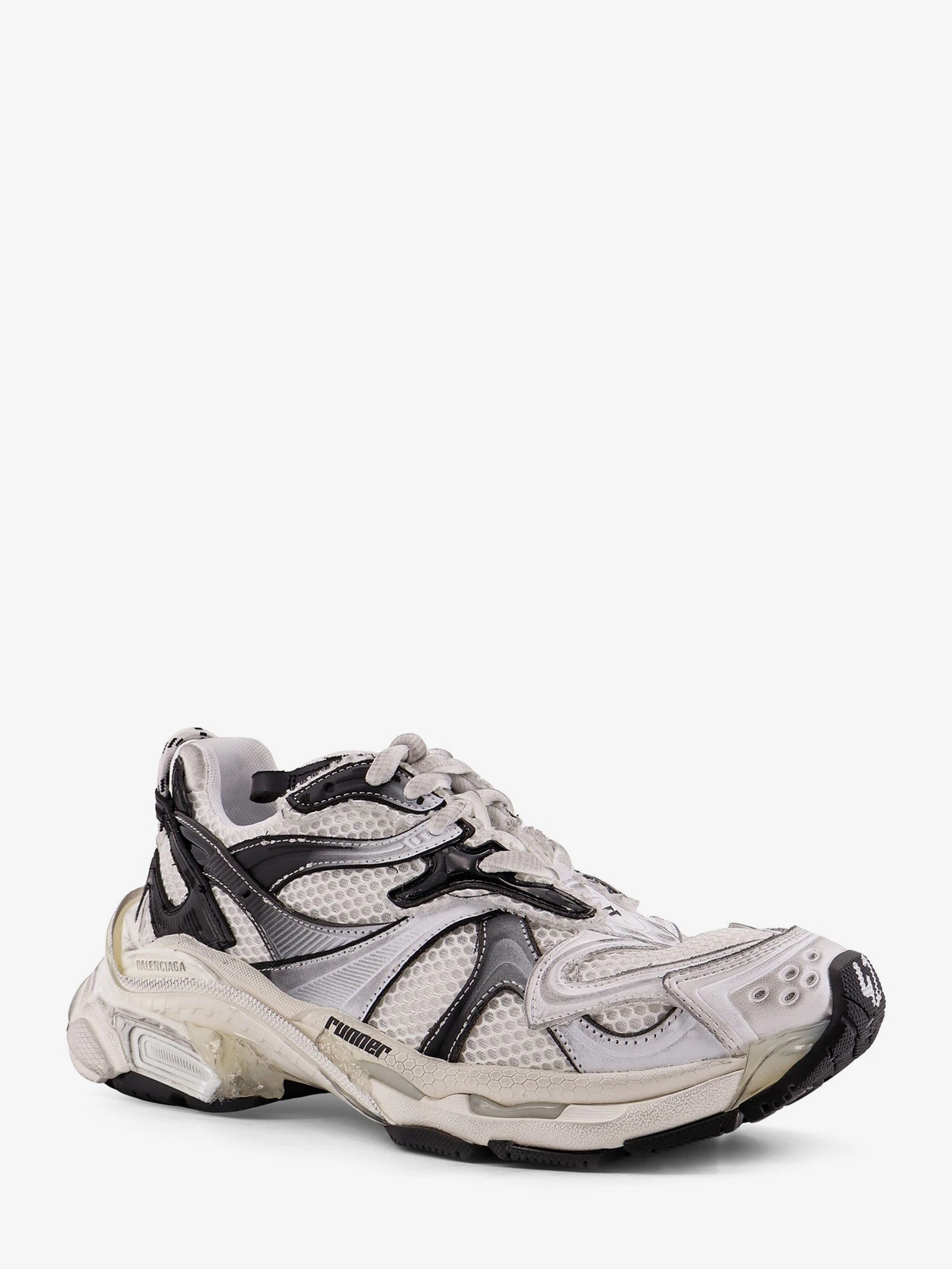 Mesh and nylon Runner 2 sneakers.webp