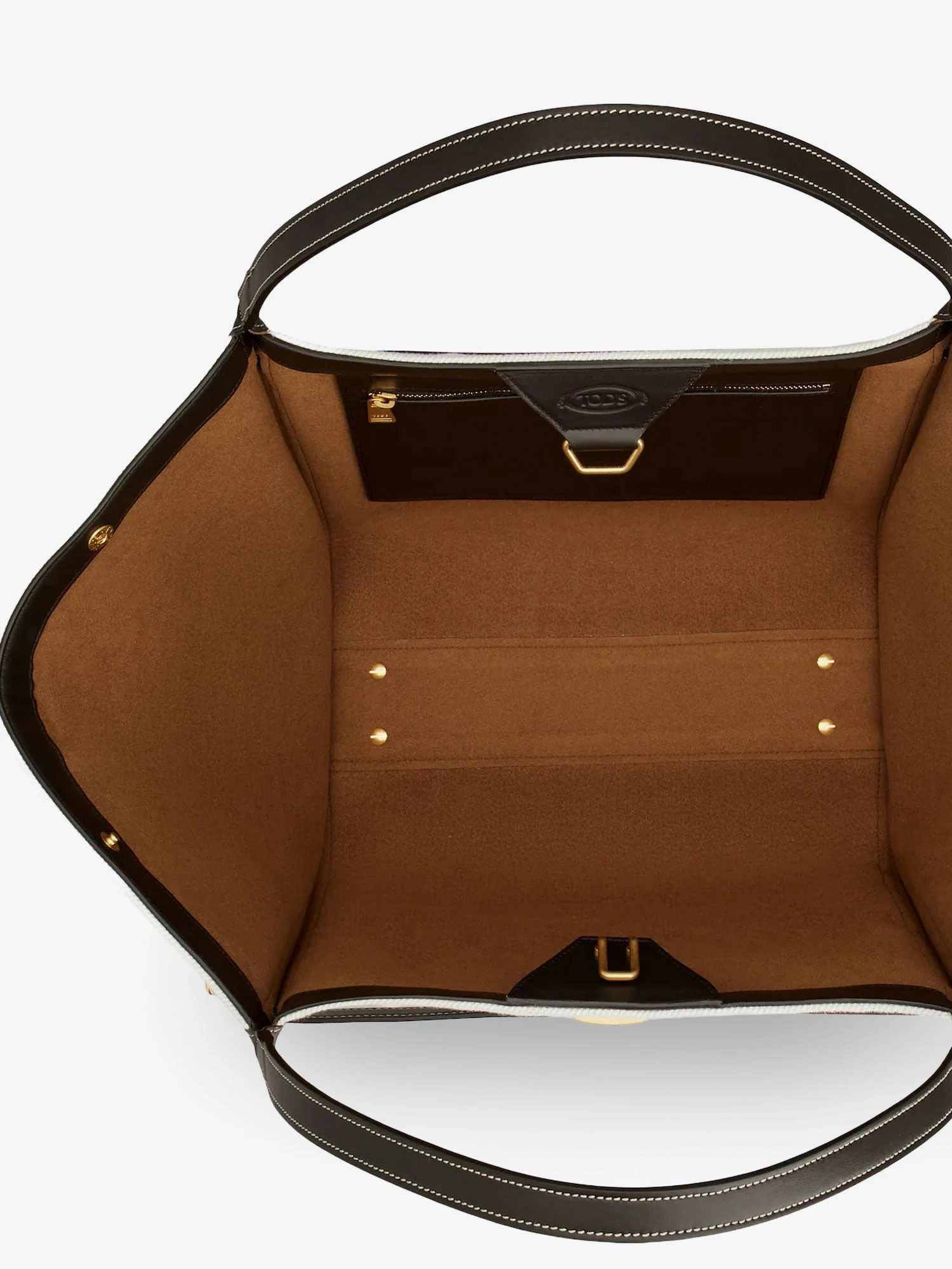 Tim canvas and leather Medium Shopping Bag.webp