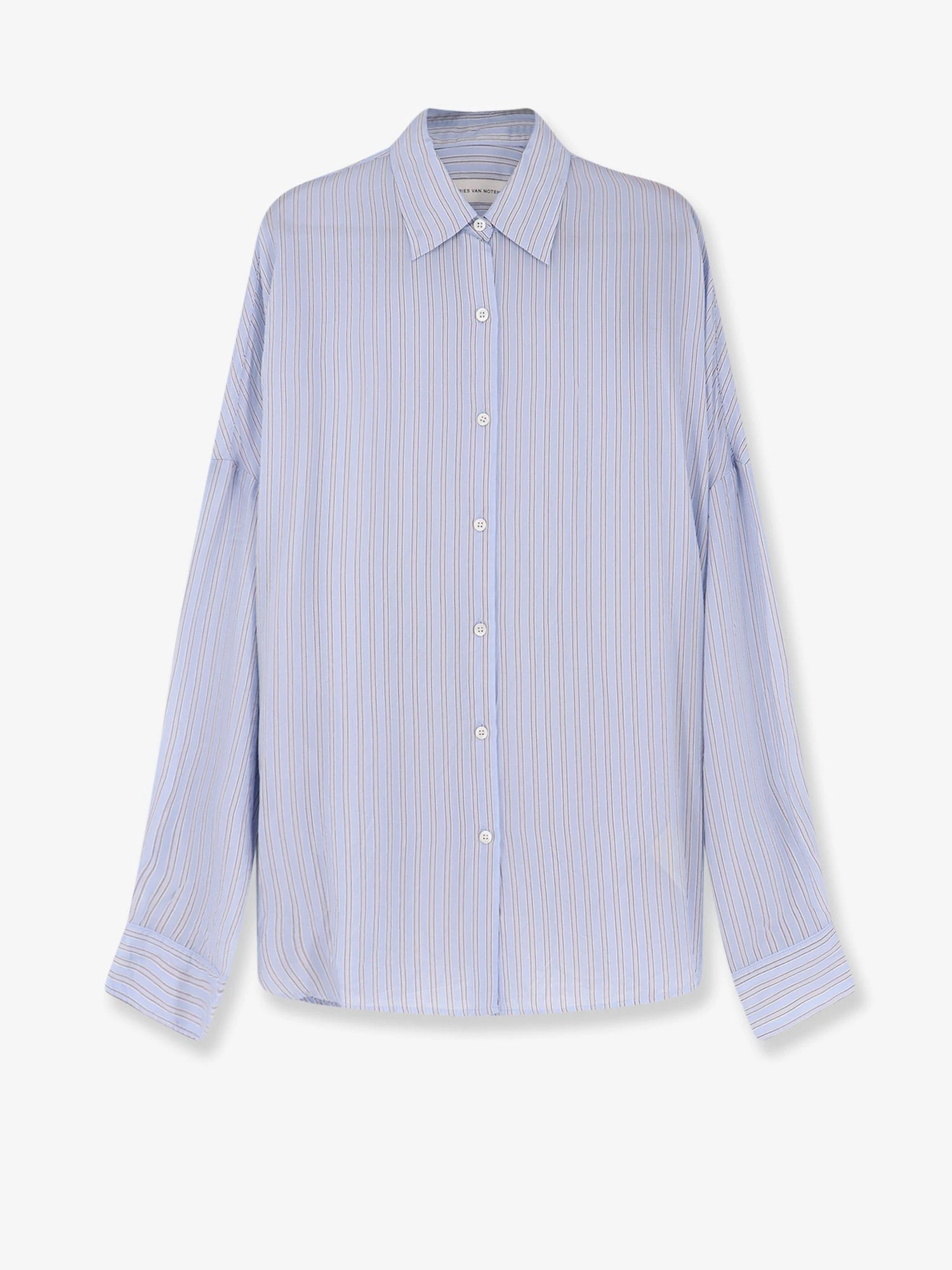 Casia cupro shirt with striped pattern.webp