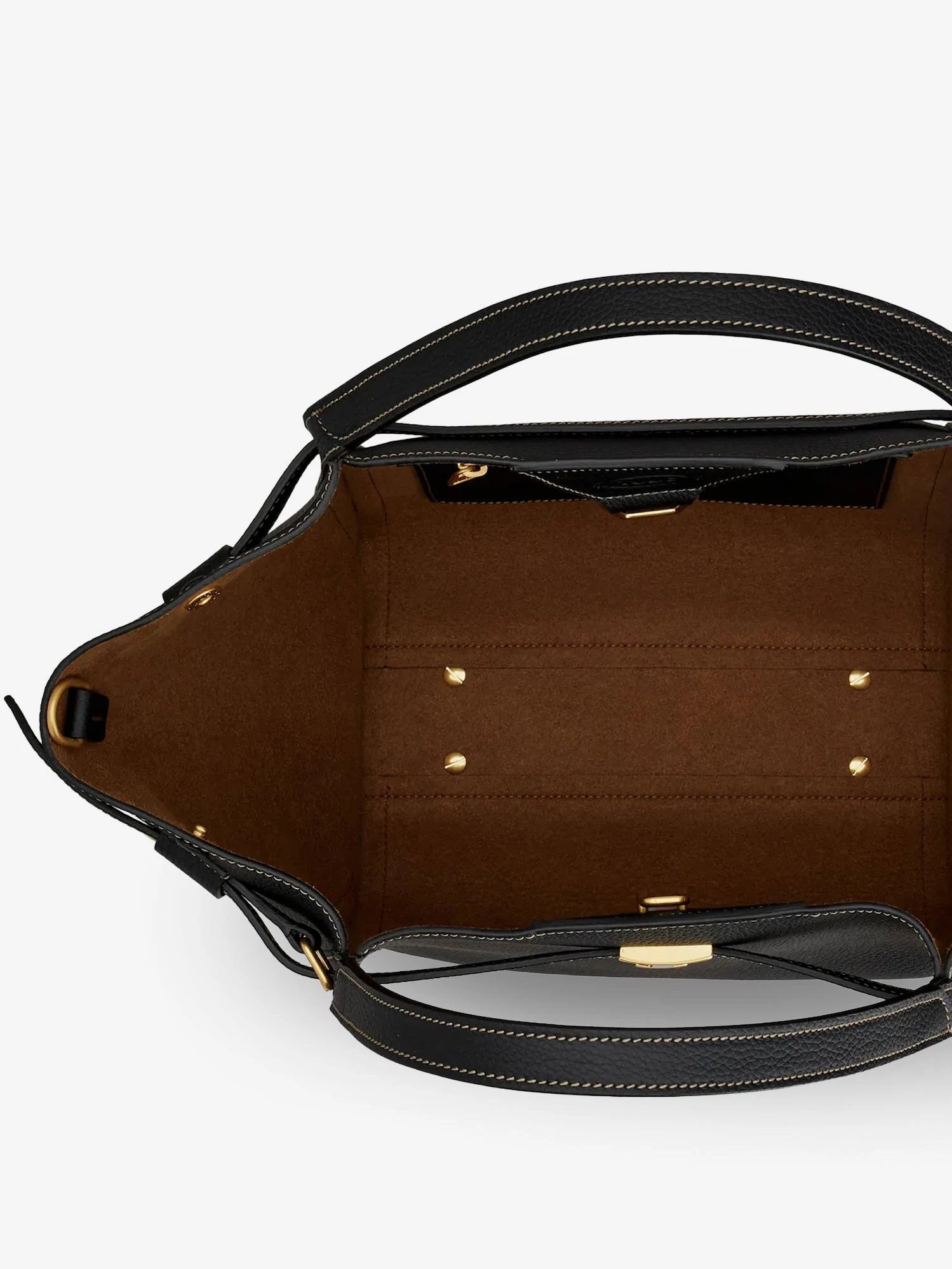 Hammered laeather tote bag.webp