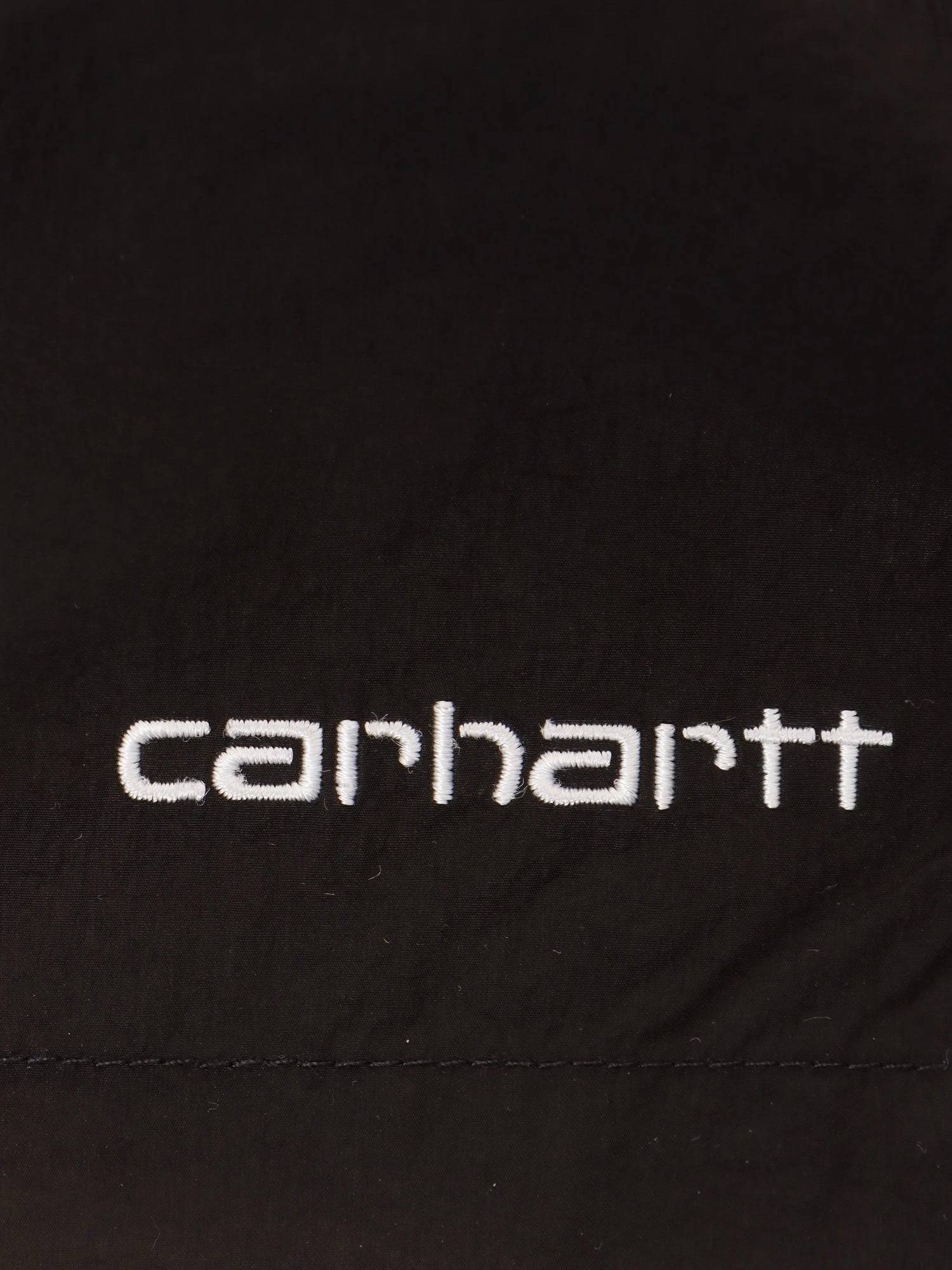 Nylon swim trunk with embroidered logo.webp