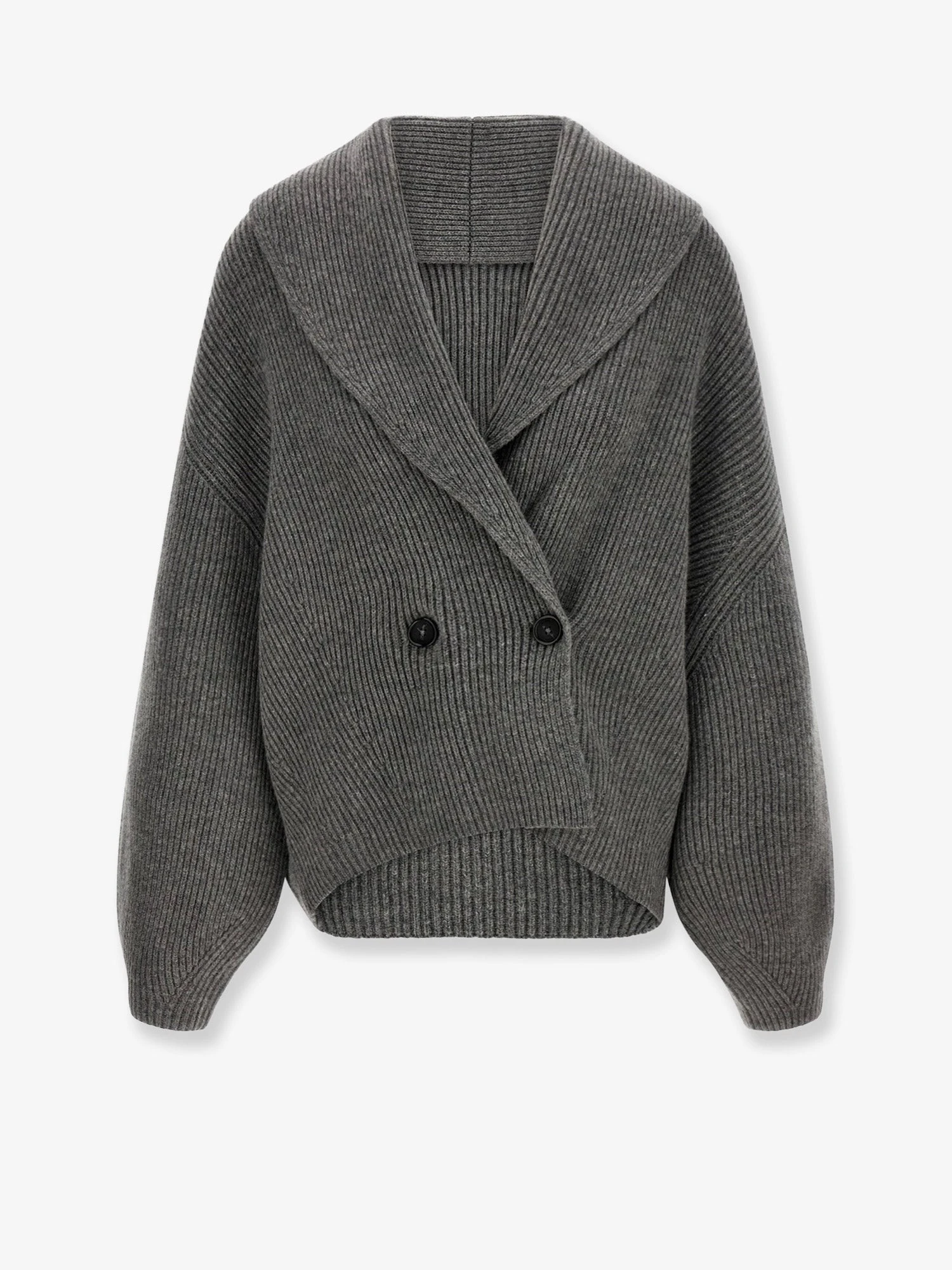 Shawl-Lapel wool cardigan.webp