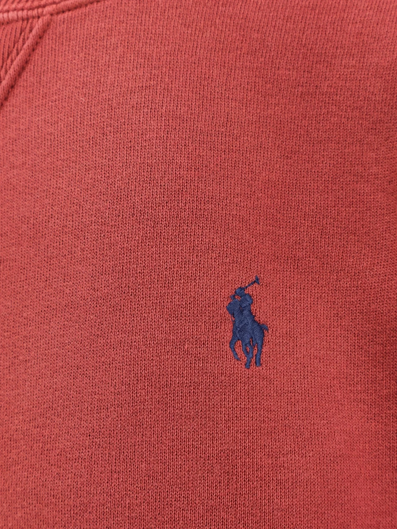 Cotton blend sweater with embroidered logo on the front.webp