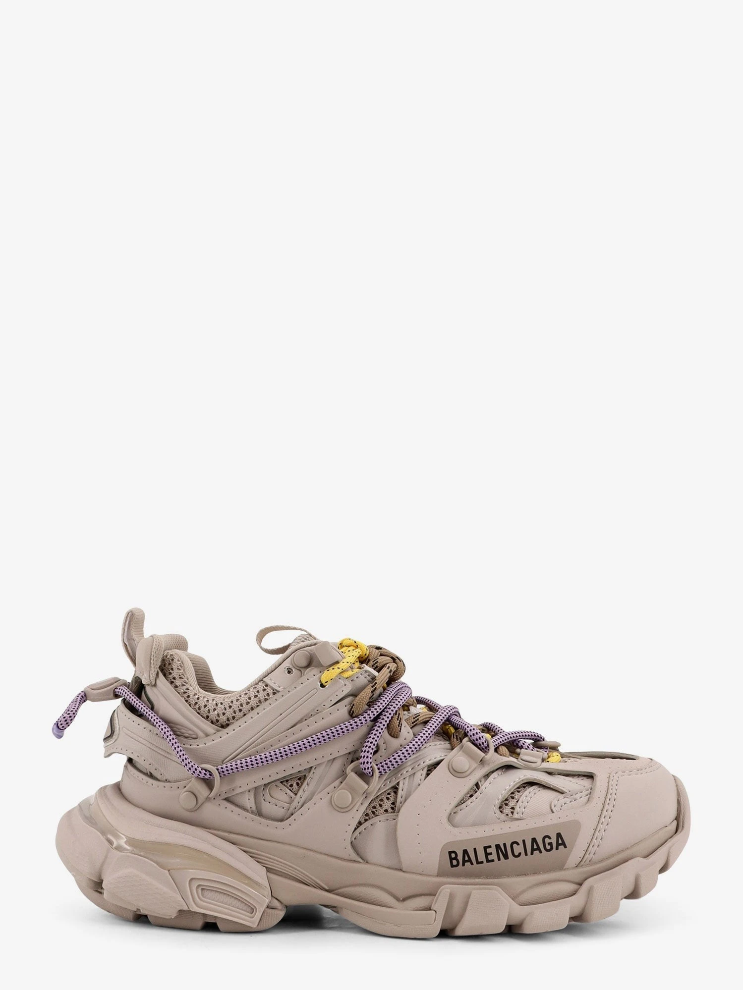 Track mesh sneakers with colored laces detail.webp