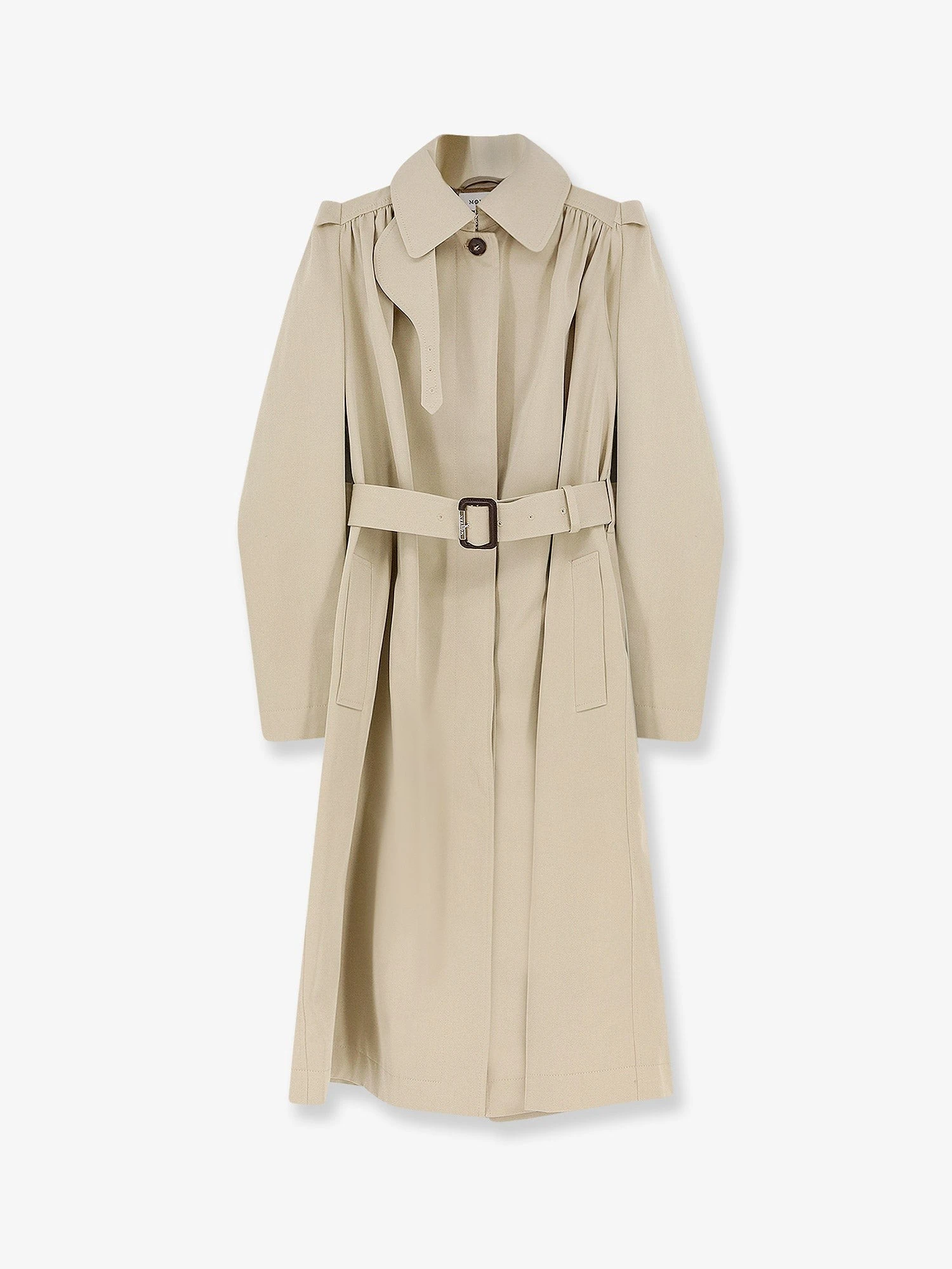 Cotton trench with Puff sleeves.webp