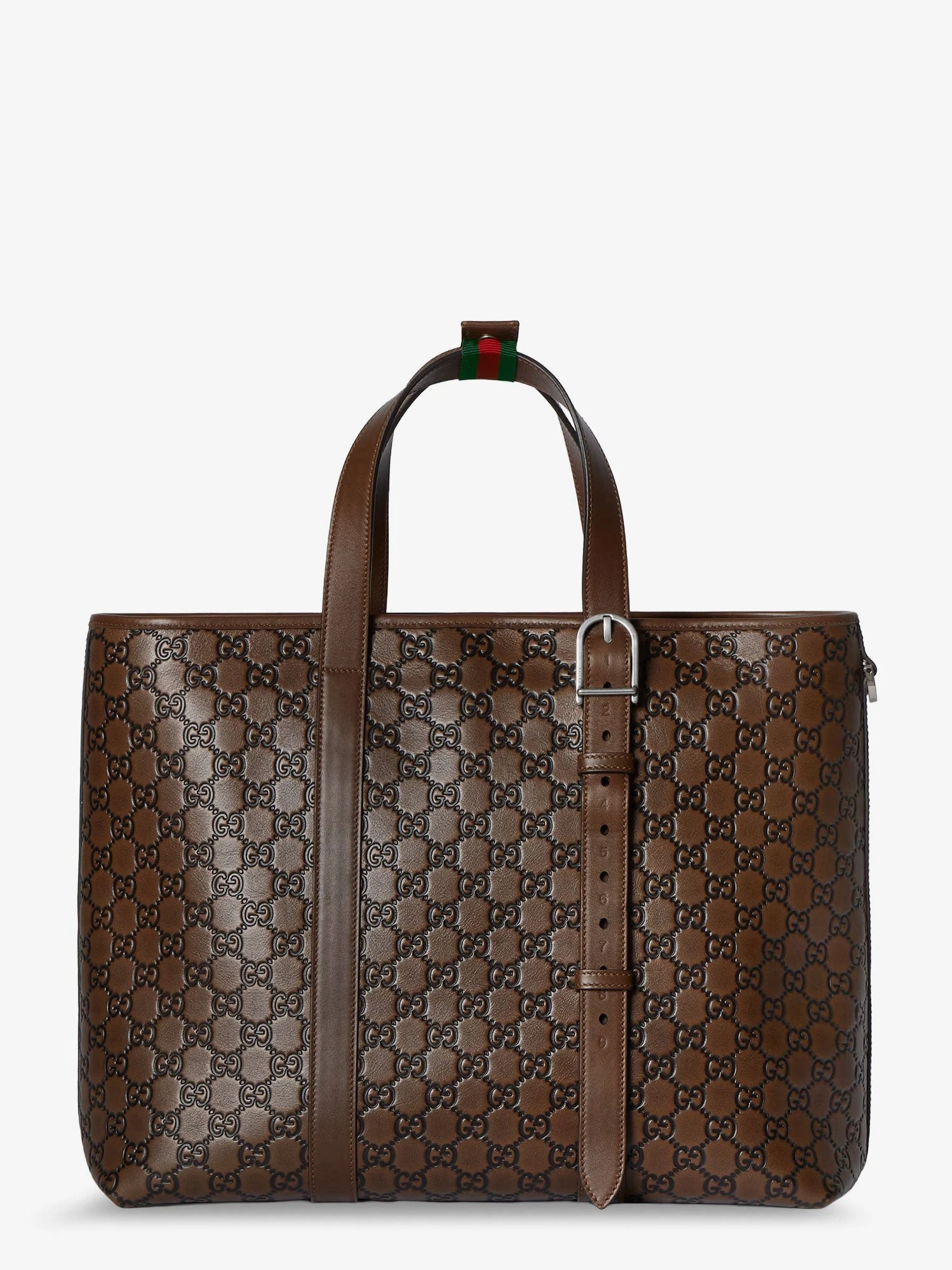 GG Emblem leather shopping bag.webp