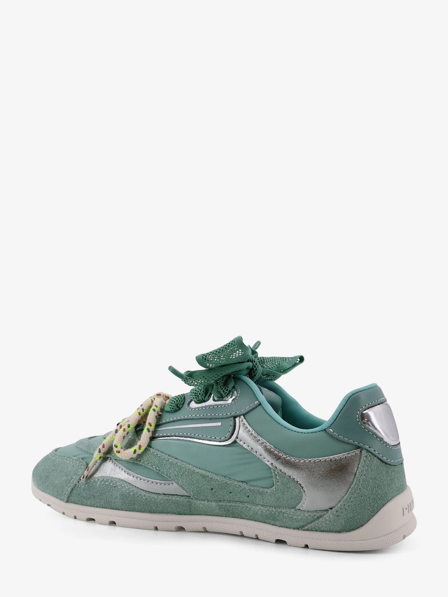 Yulia suede sneakers with nylon inserts.webp