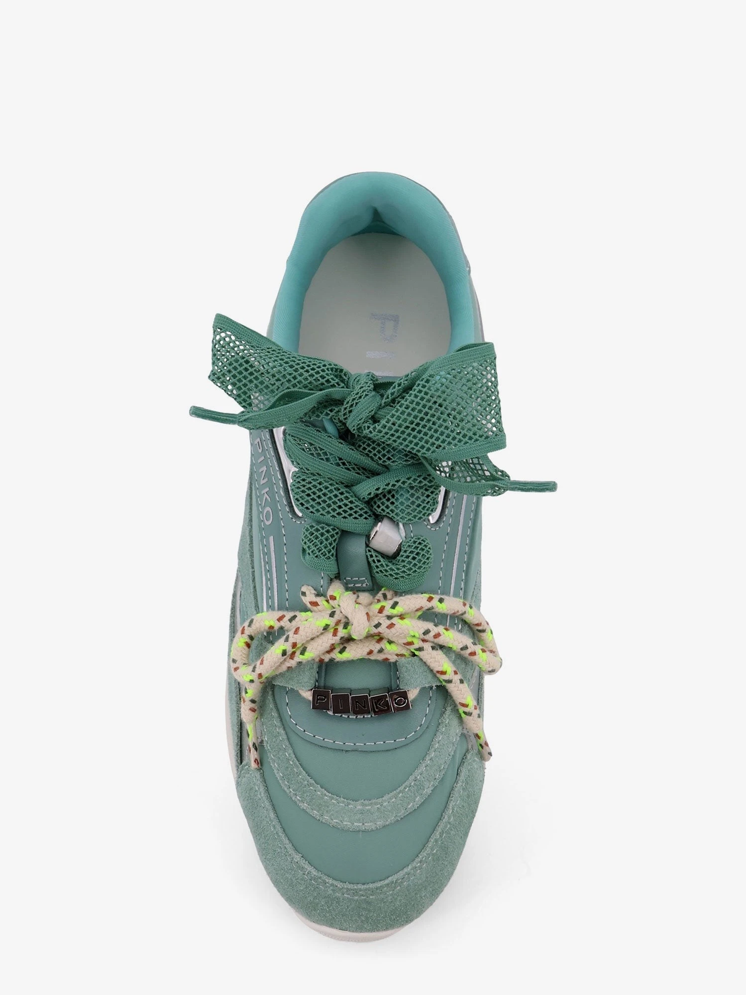 Yulia suede sneakers with nylon inserts.webp