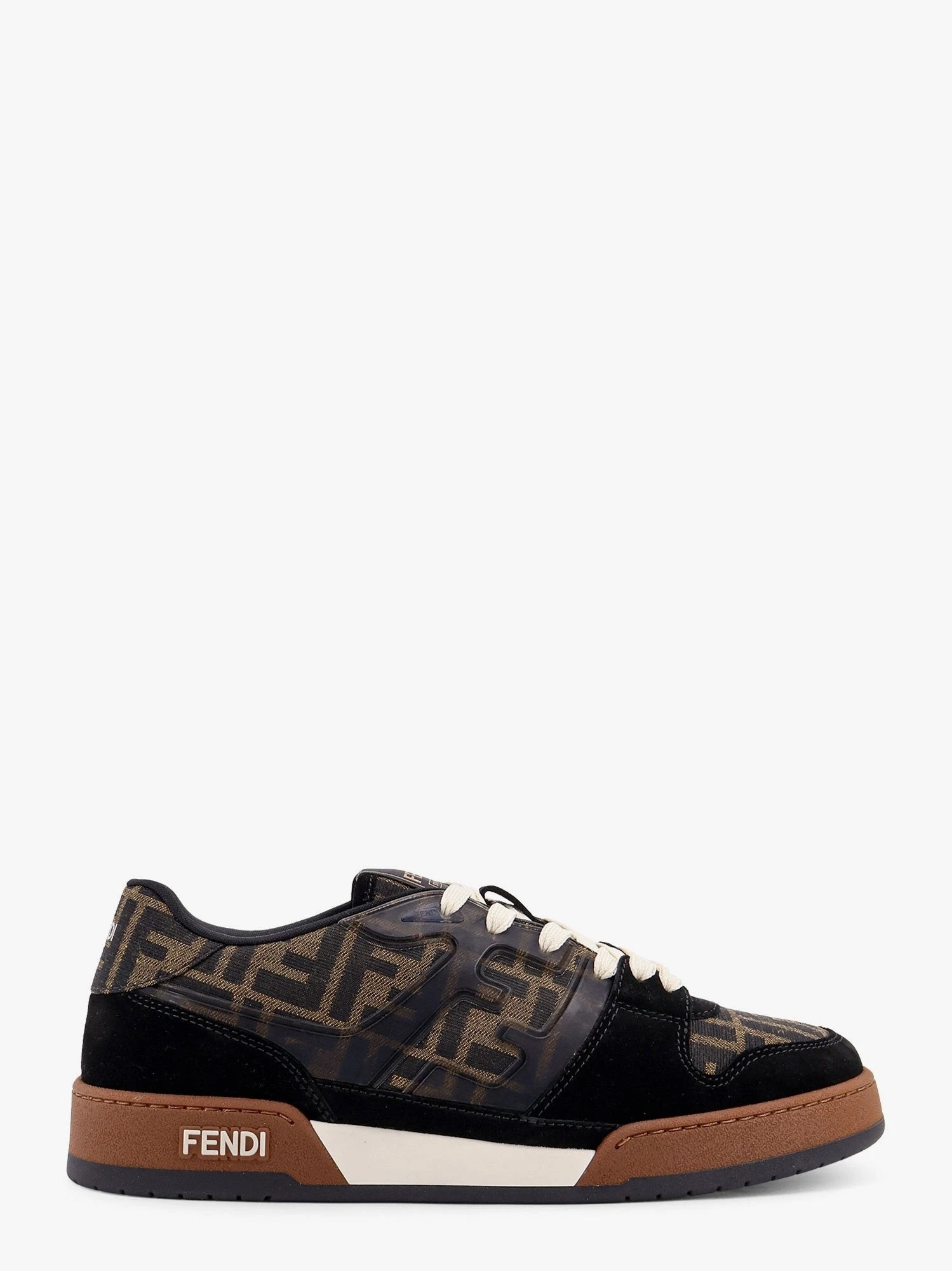 Fendi Match FF Jacquard Fabric and Suede sneakers.webp
