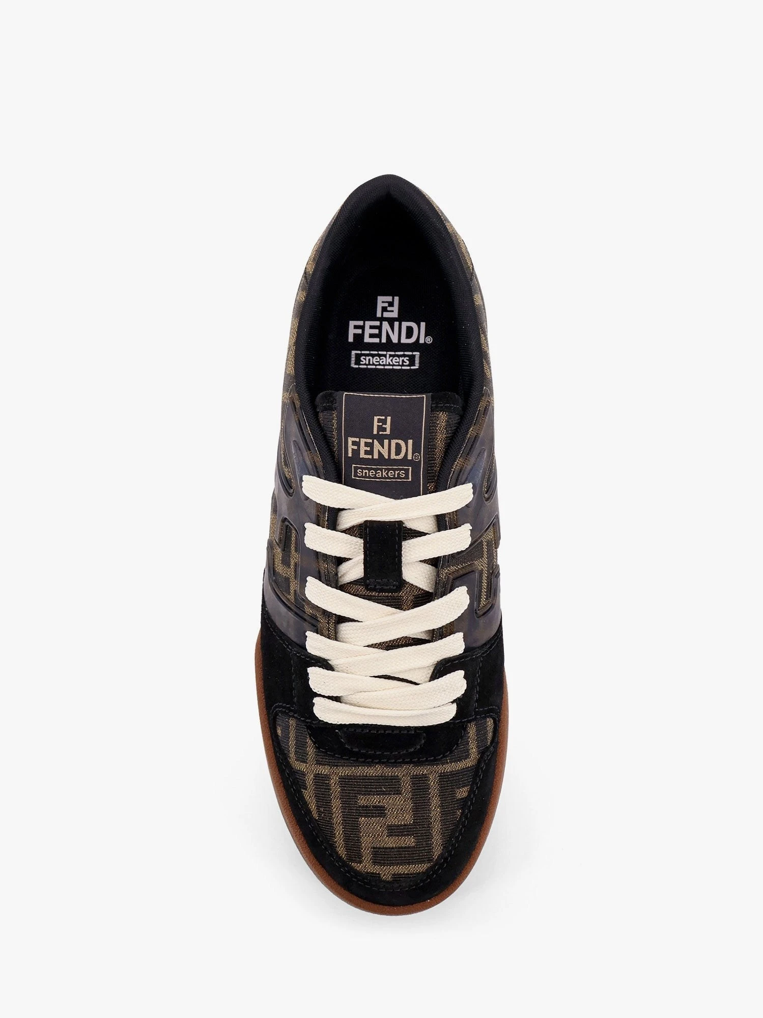 Fendi Match FF Jacquard Fabric and Suede sneakers.webp