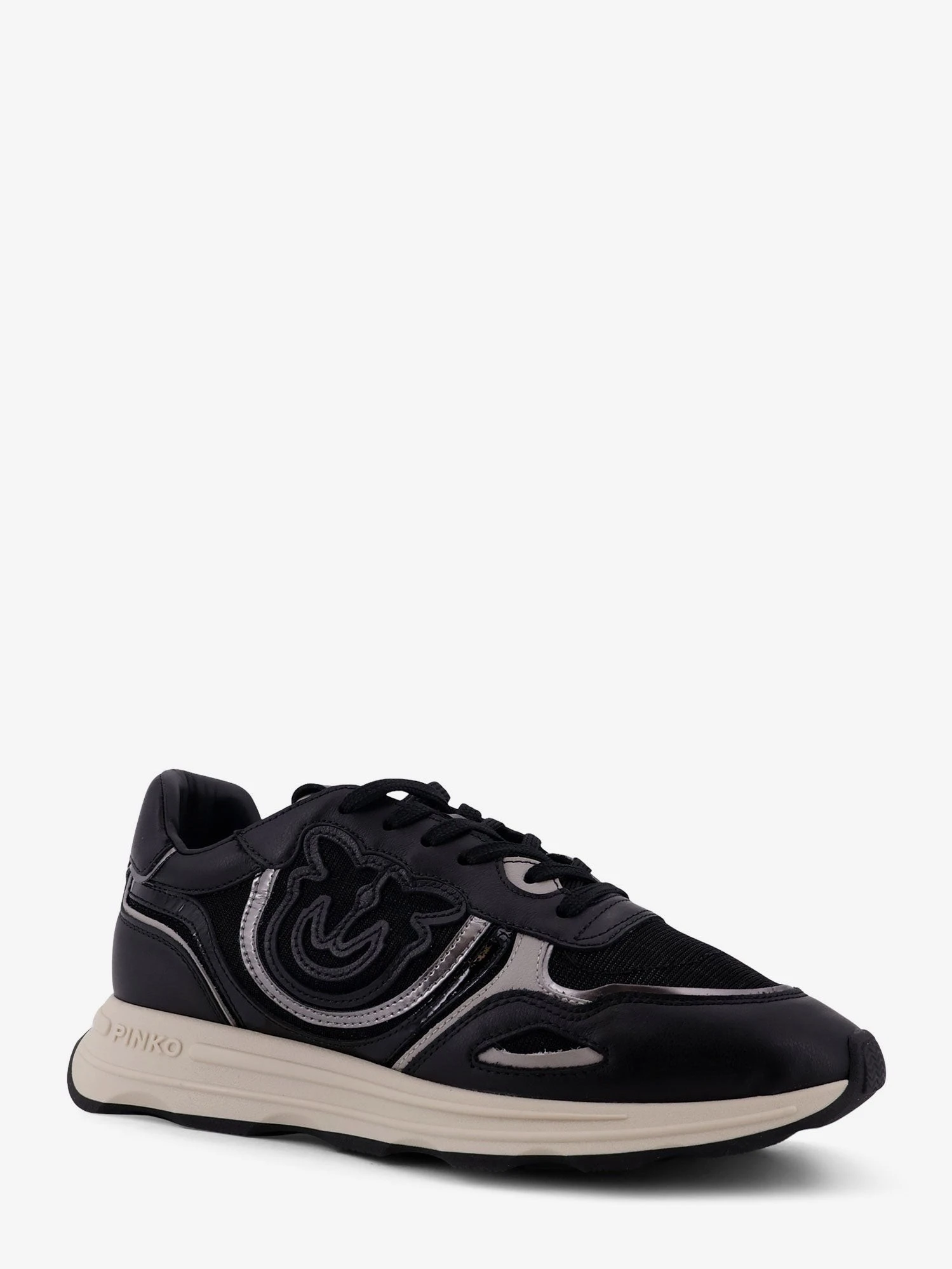 Zoe leather sneakers with mesh inserts.webp