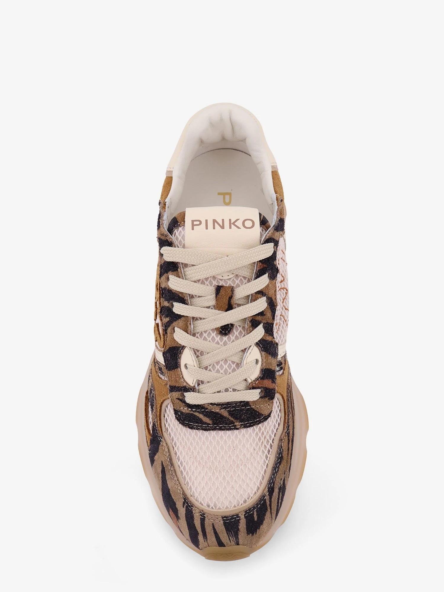 Zoe suede sneakers with mesh inserts.webp