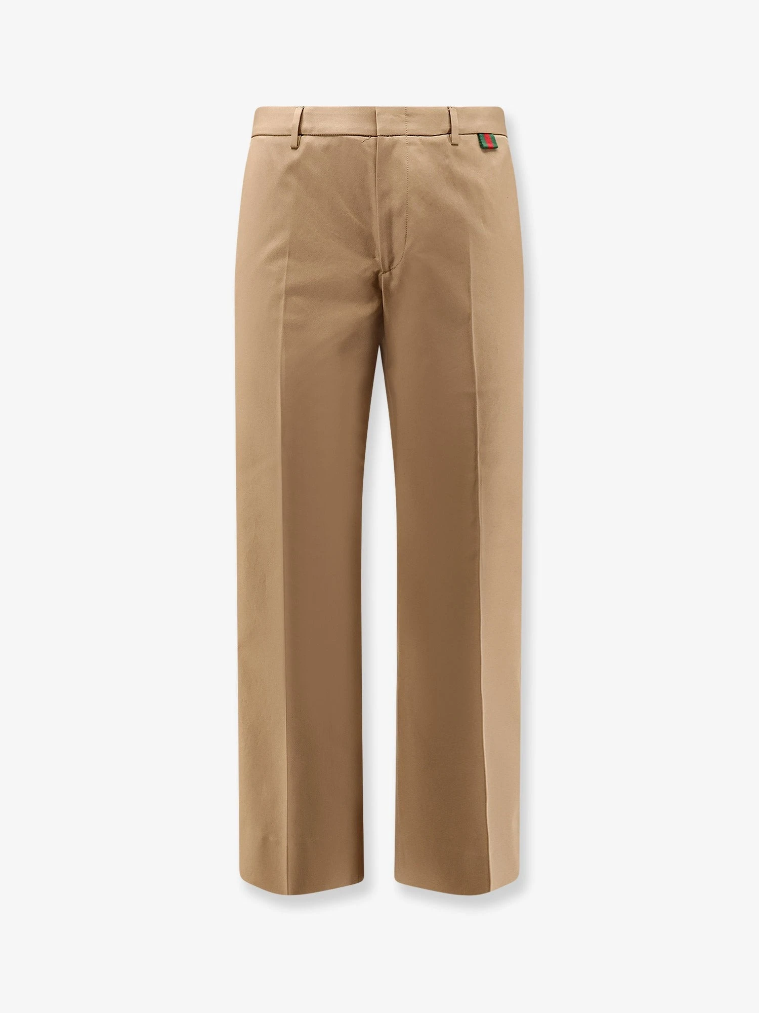 Cotton trousers with Web detail.webp