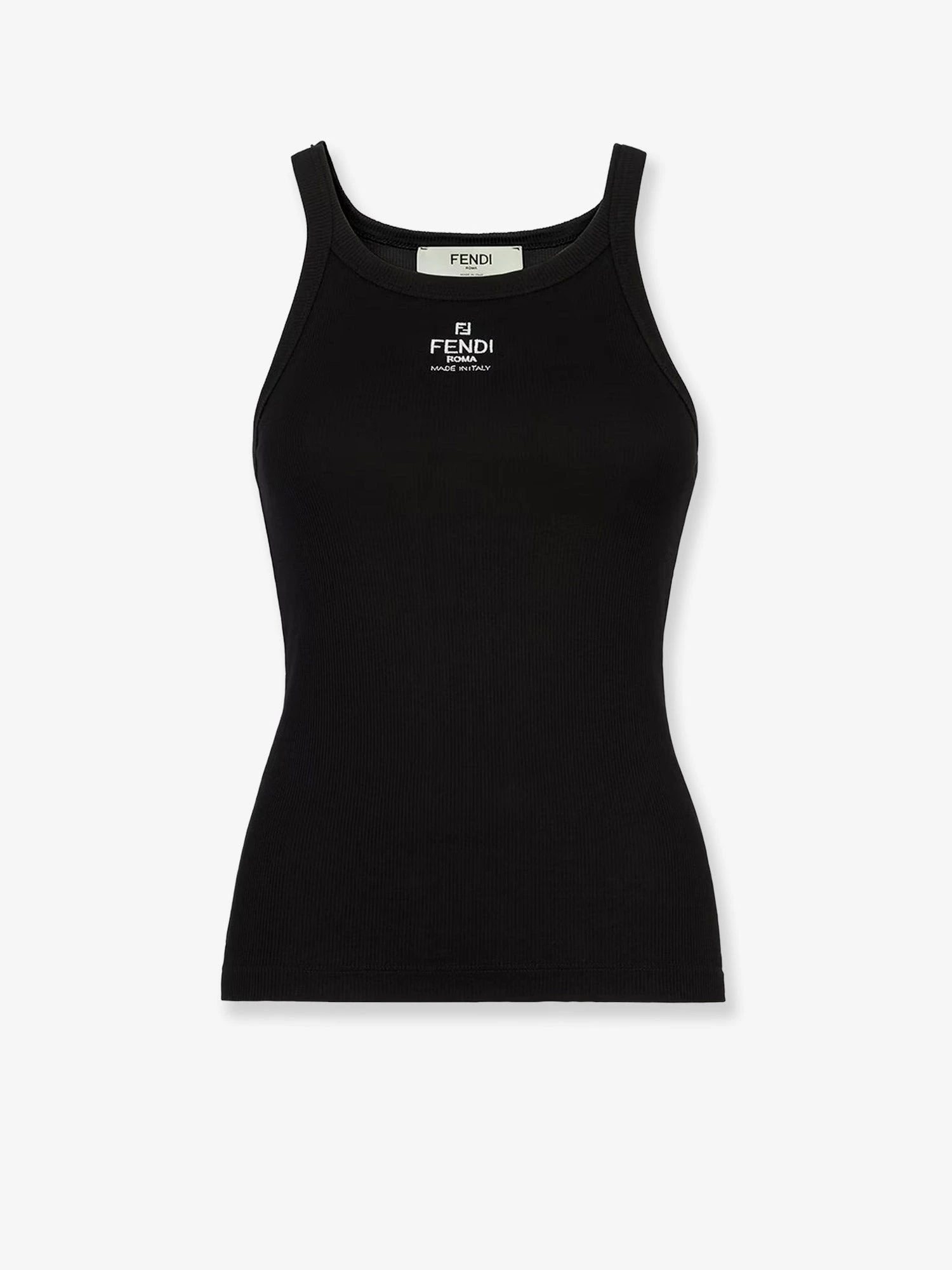 Ribbed cotton tank top.webp