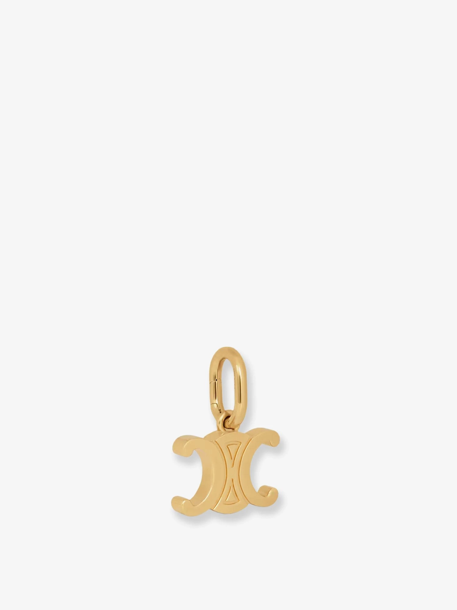 Celine Triomphe brass charm.webp