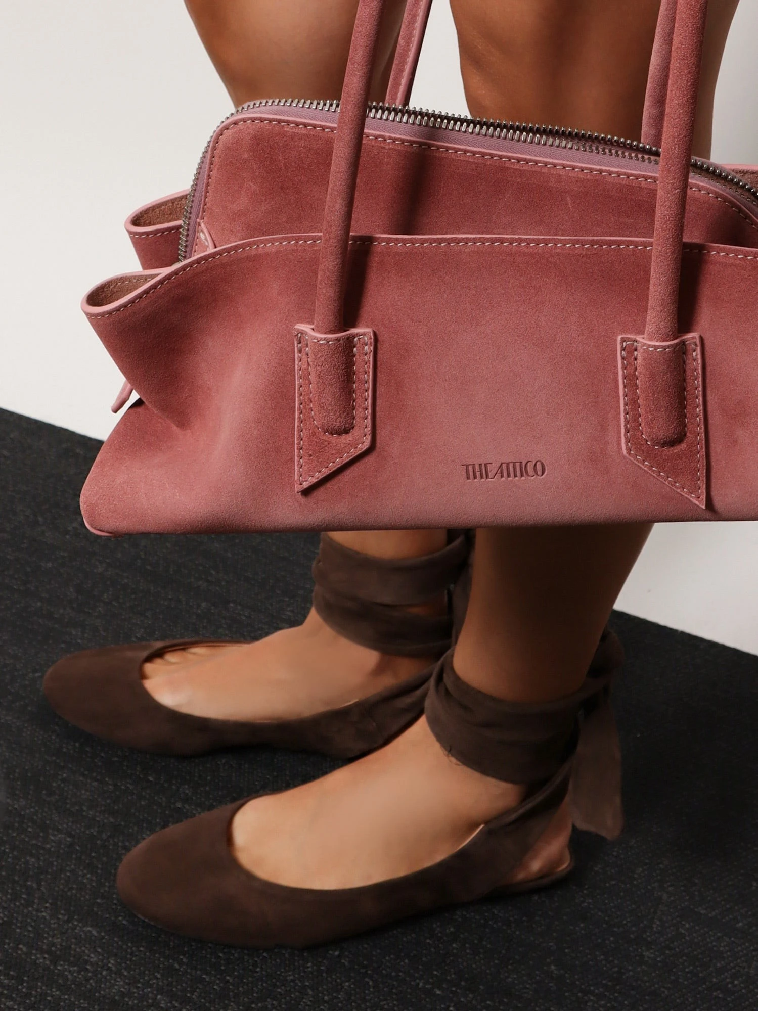 Cloe suede ballerinas.webp