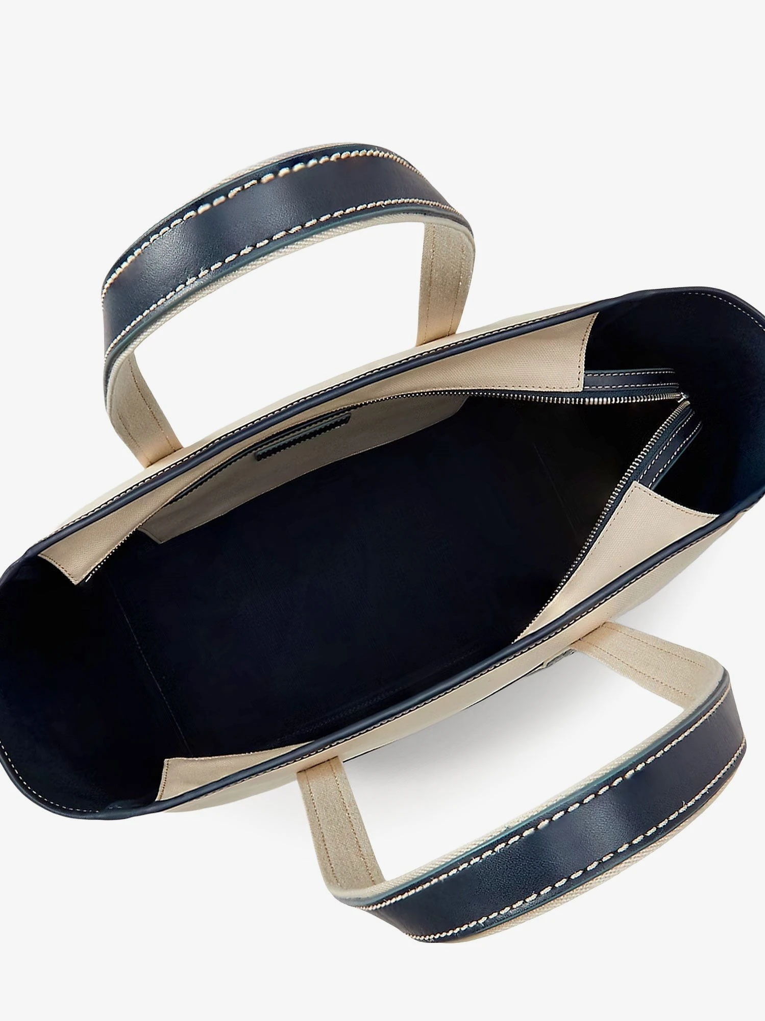 Canvas shopping bag with embroidered logo.webp